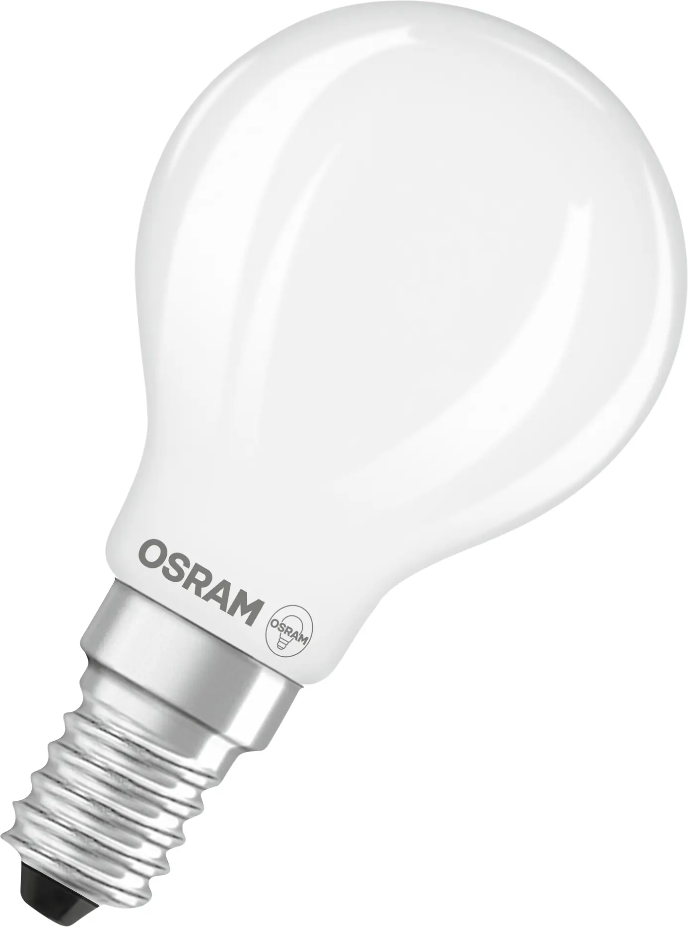 Osram LED Leuchtmittel E14 2er Pack Star Classic 3,4W matt warmweiß
