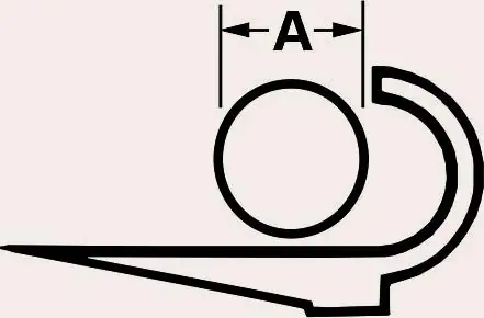 Cornat Bleirohrhaken 3/8", feuerverzinkt