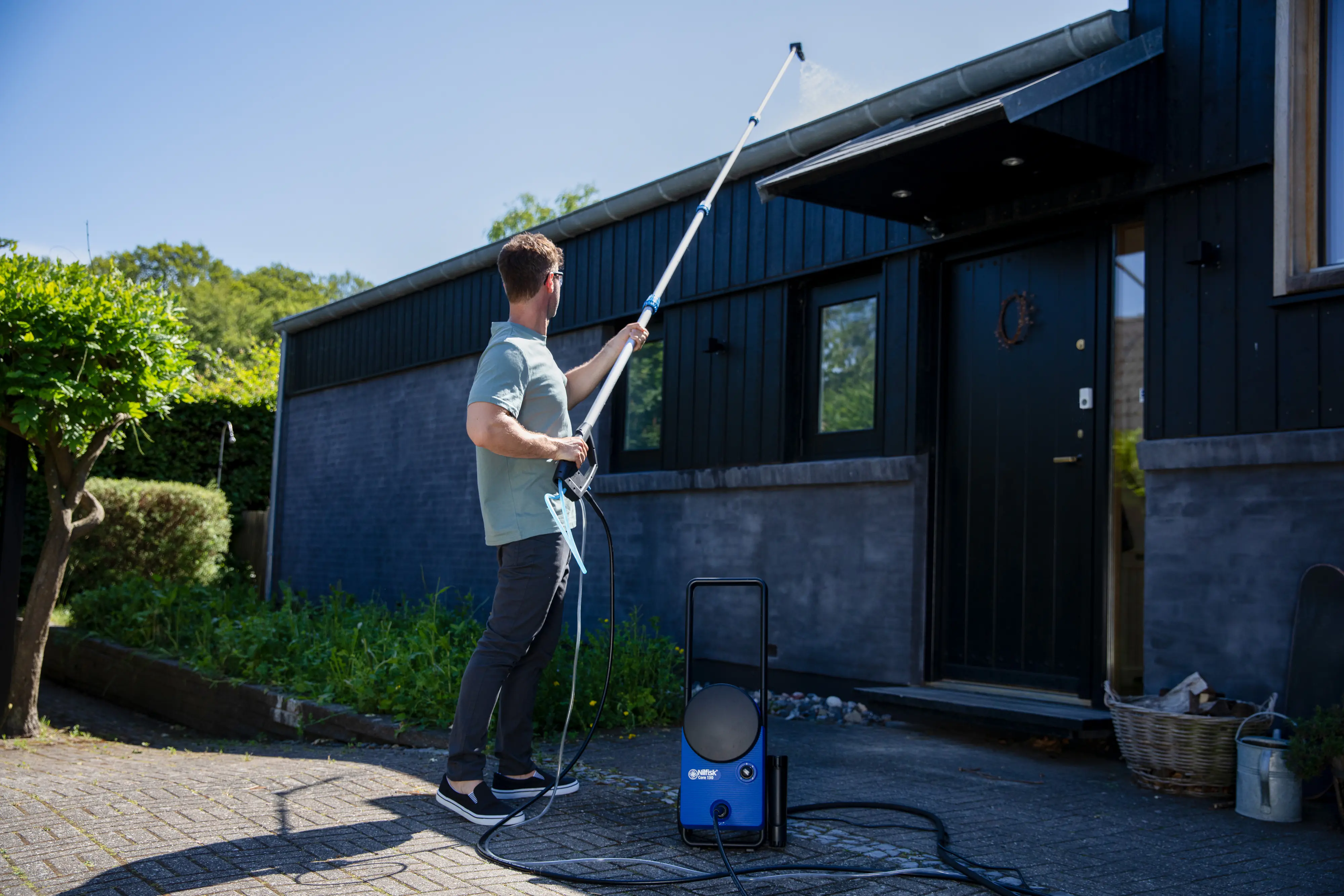 Nilfisk Teleskoplanze für Hochdruckreiniger 14 m