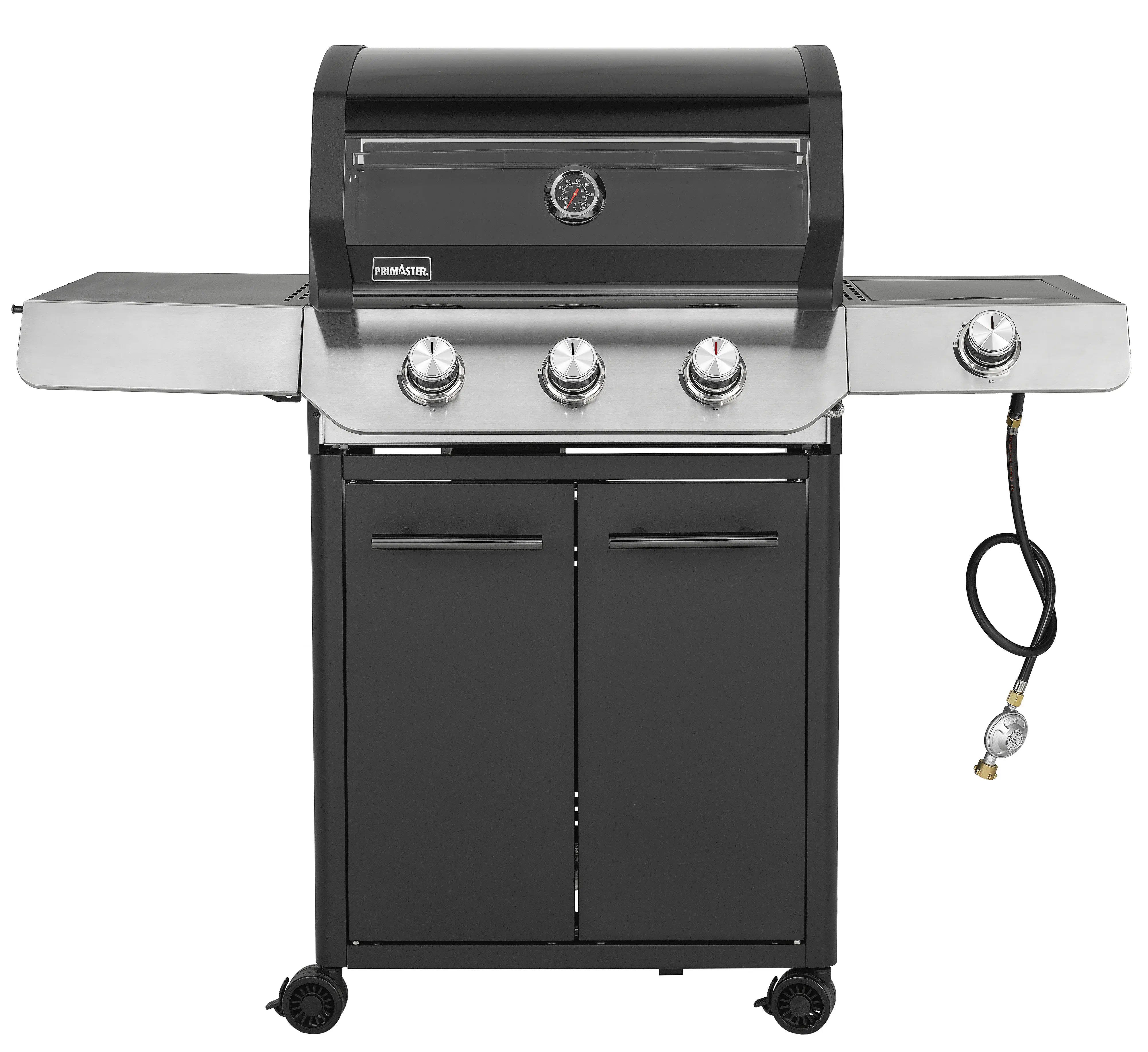 Primaster Gasgrill Cody Powerzone & Seitenbrenner Grillfläche: 63,5 x 48 cm 