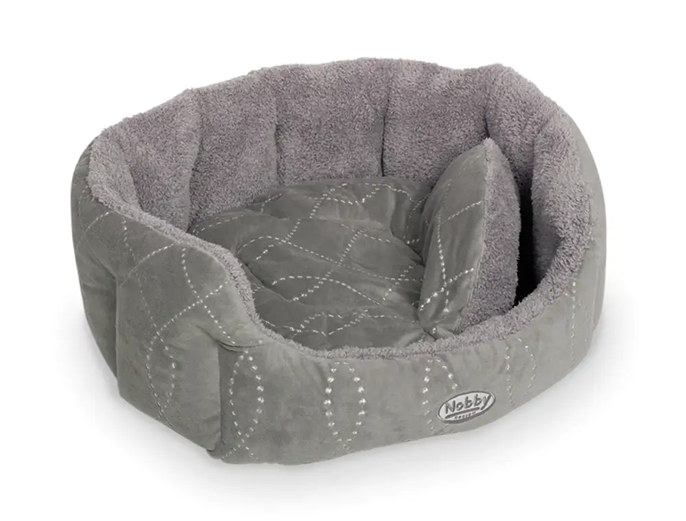 4033766715501 Nobby Komfortbett Ceno oval grau