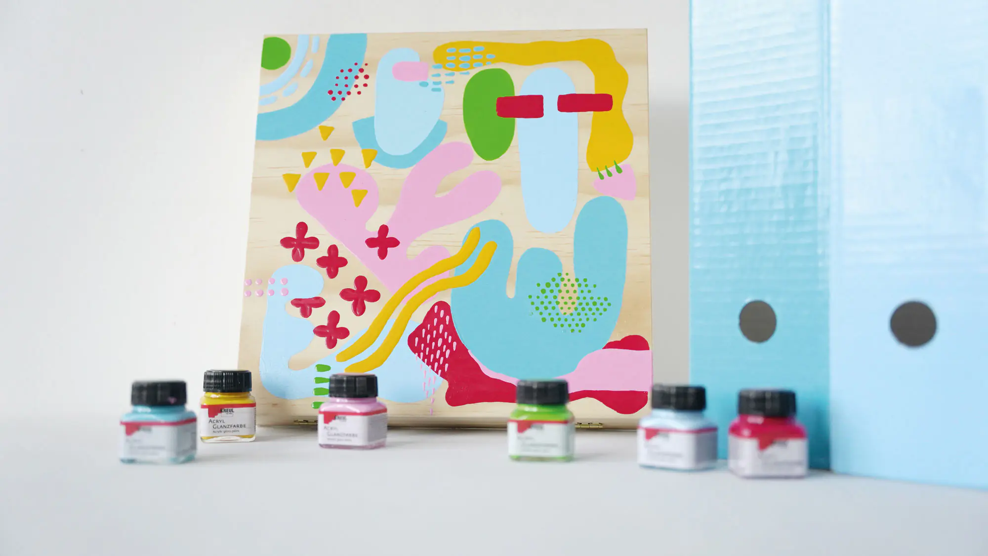 Kreul Acryl Glanzfarben Set Color Living 6 x 20 ml