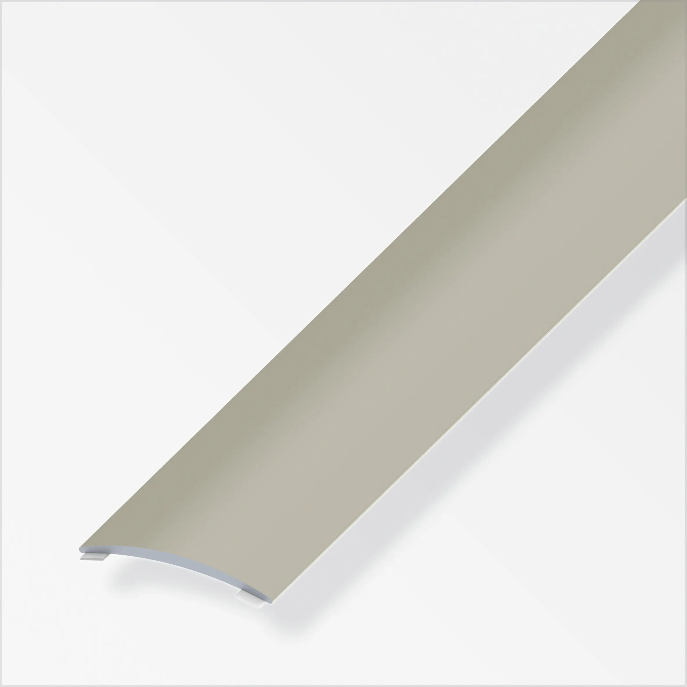 alfer Übergangsprofil 1 m, 30 x 5 mm Aluminium eloxiert titan