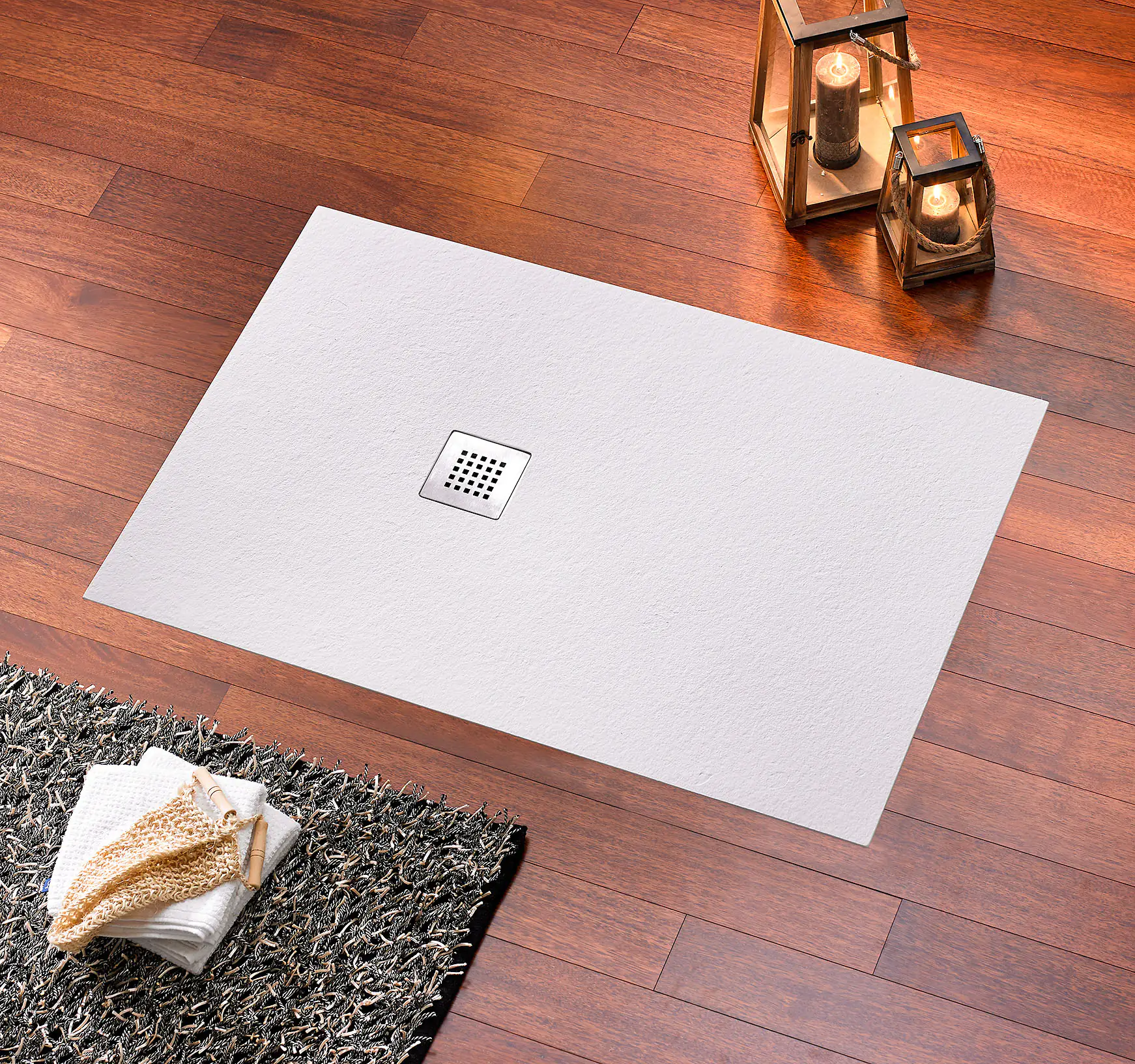 Ottofond Duschwanne Strato 90 x 90 x 2,4 cm, weiß