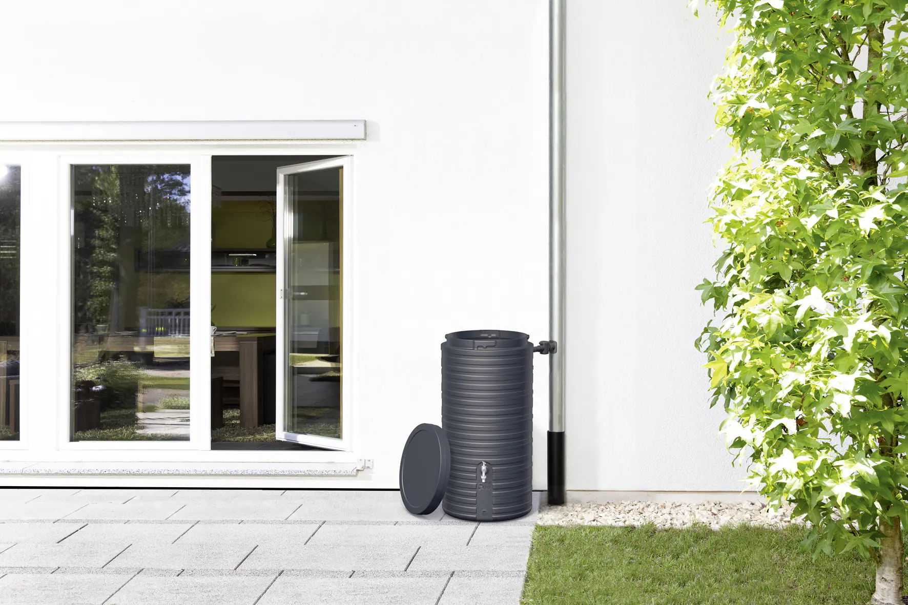 Garantia Regenspeicher Nordic 2in1 300 L graphite grey