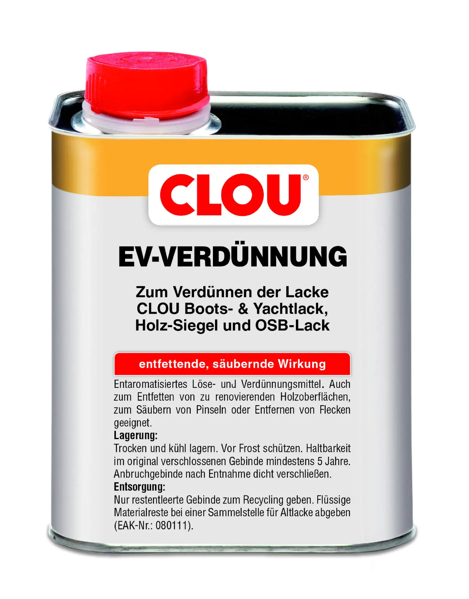 Clou EV Verdünnung 750 ml