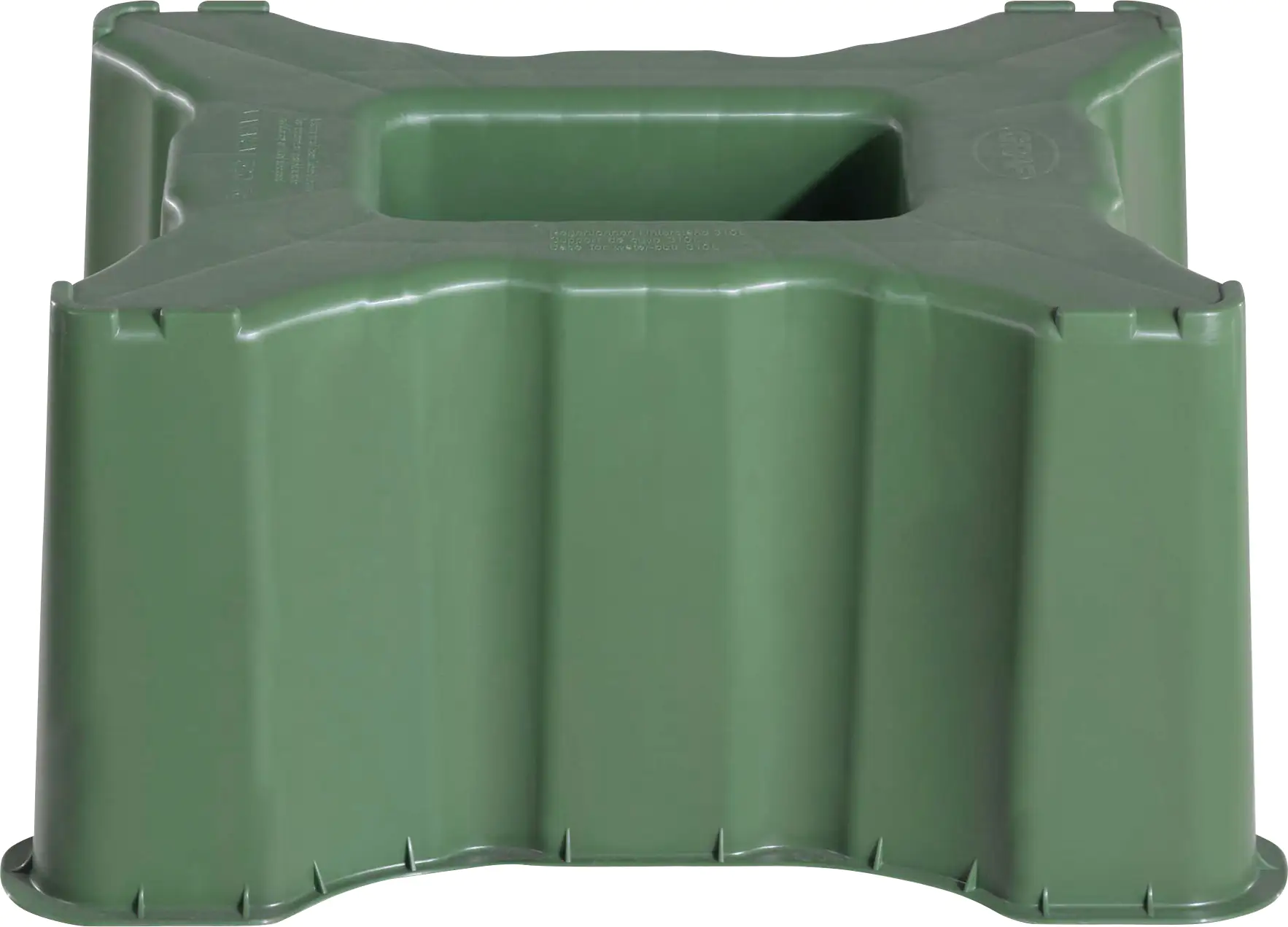 Garantia Unterstand Regentonnen eckig 520 L grün