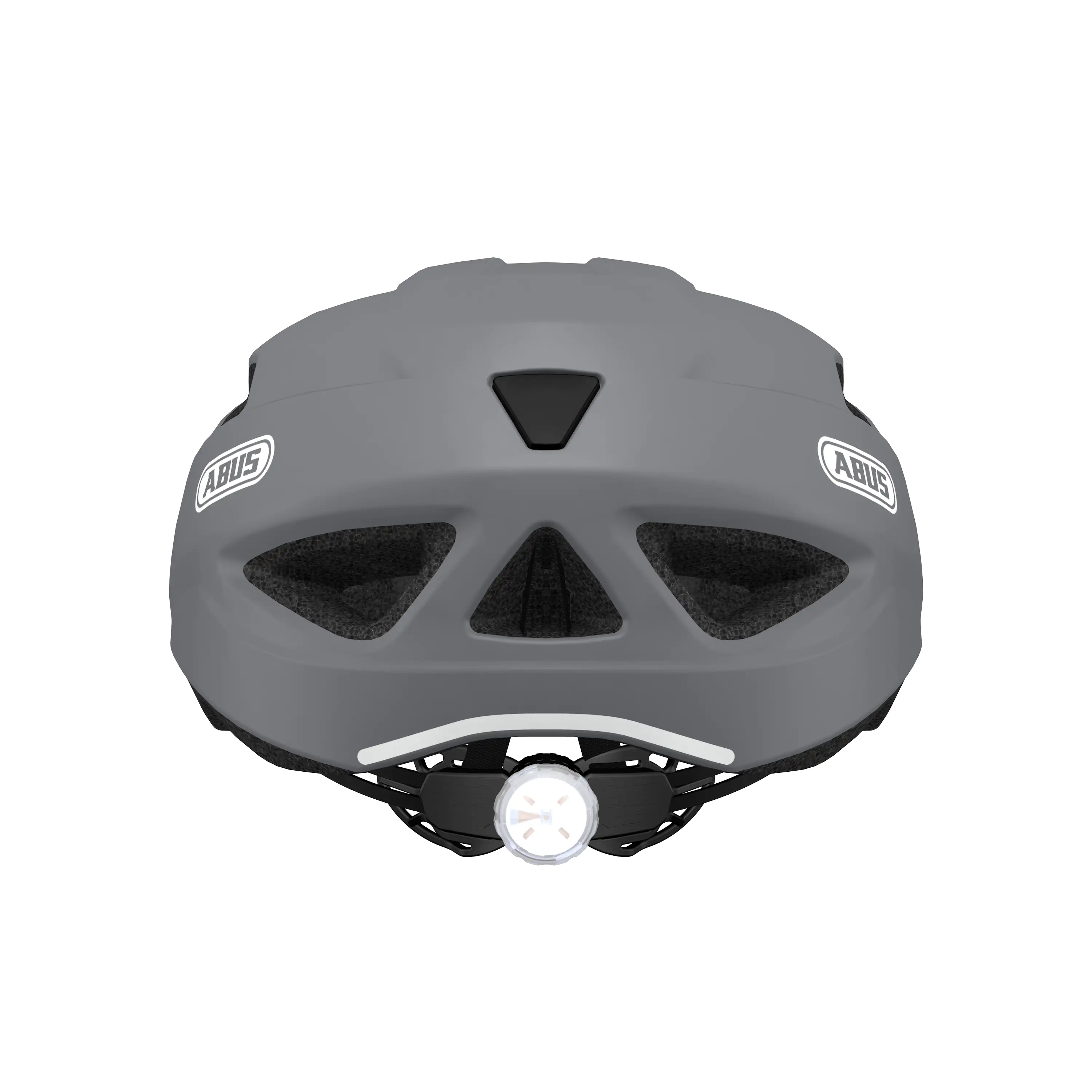 Abus Fahrradhelm City M grau matt
