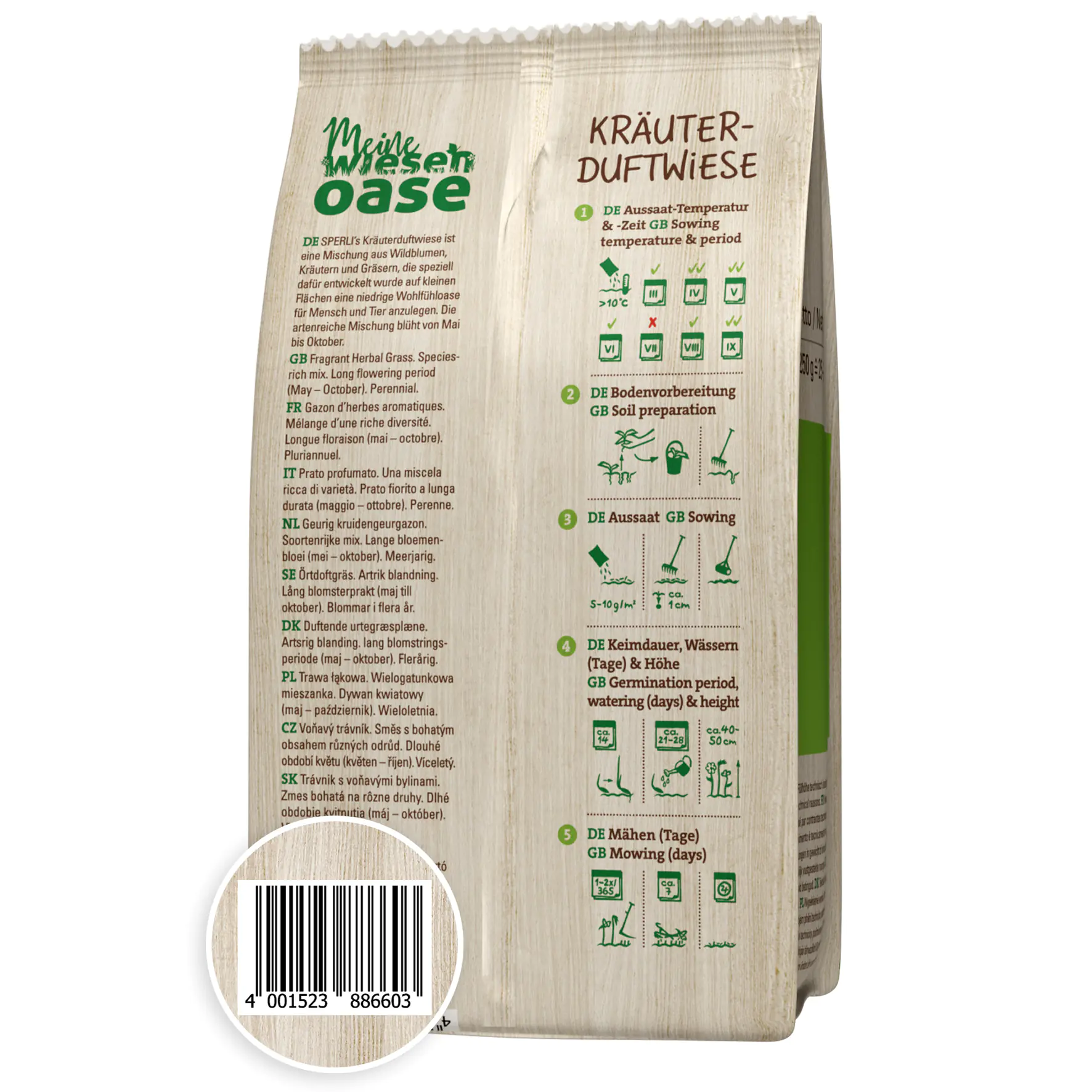 Sperli's Kräuterduftwiese 250 g