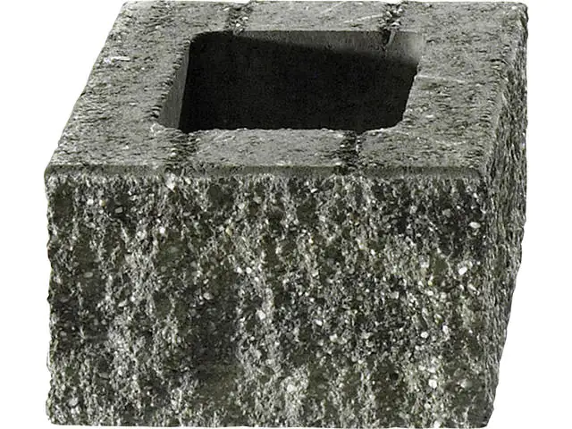 Kann Hochbeet-Set 2 Bruchstein 200 x 125 x 81 cm grau Kann Hochbeet-Set 2 Bruchstein 200 x 125 x 81 cm grau