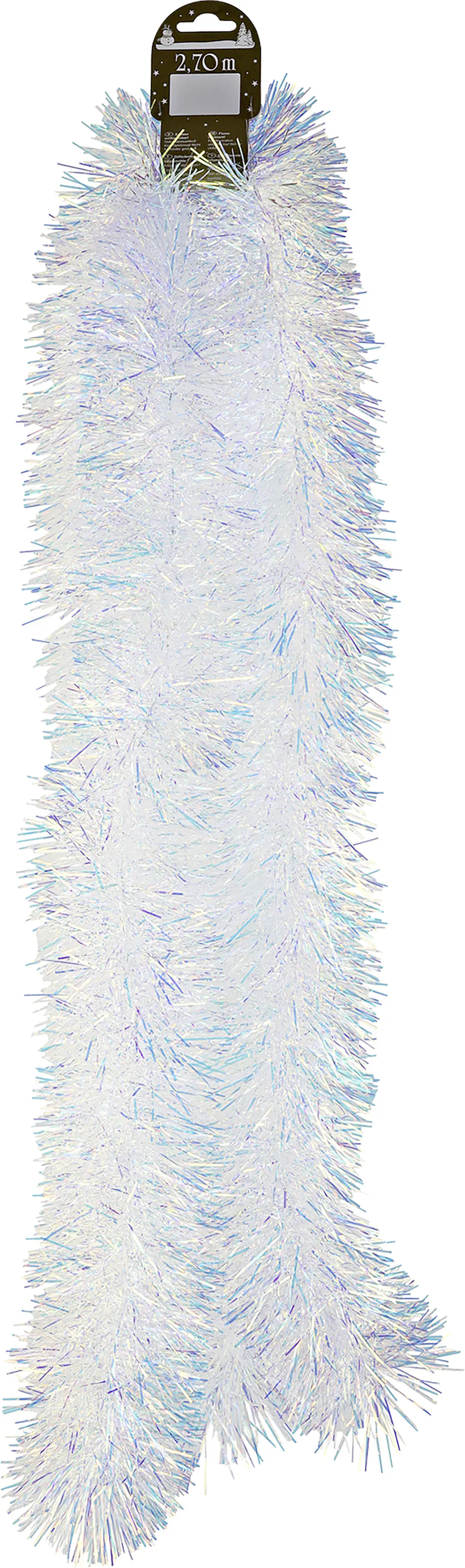 Girlande Weihnachten aus Kunststoff 270 cm irisierend 1 Stück