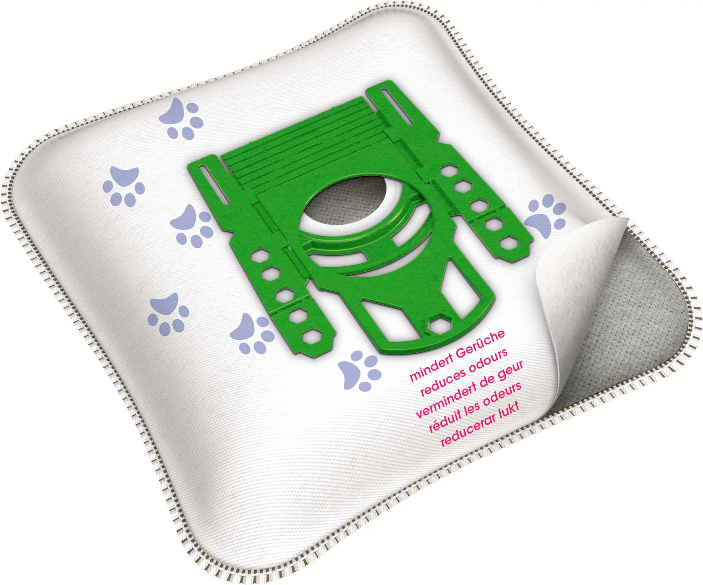 Swirl S 67 EcoPor Anti-Geruch Staubsaugerbeutel 4 Staubbeutel + 1 Filter