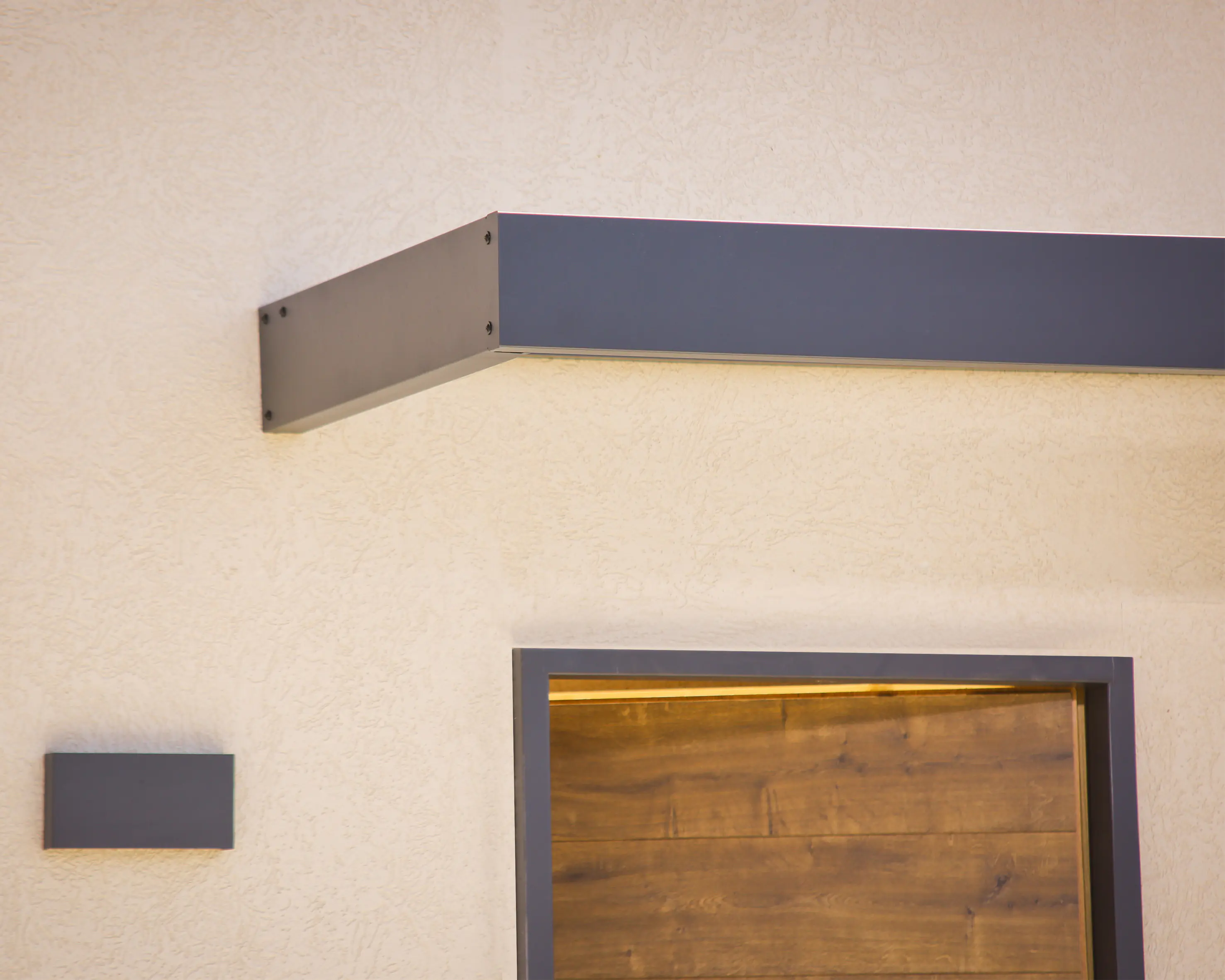 Canopia Vordach Sophia 2150  Grau Alu 215 x 95 cm Canopia Vordach Sophia 2150  Grau Alu 215 x 95 cm