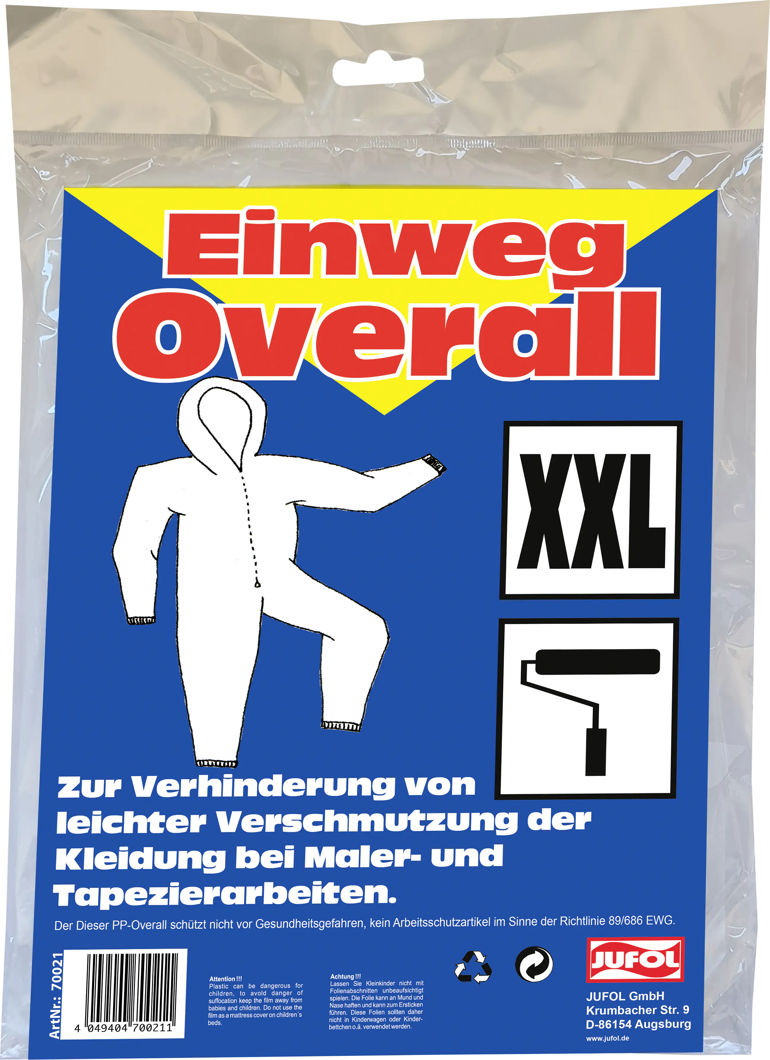 Jufol Maler Anzug
