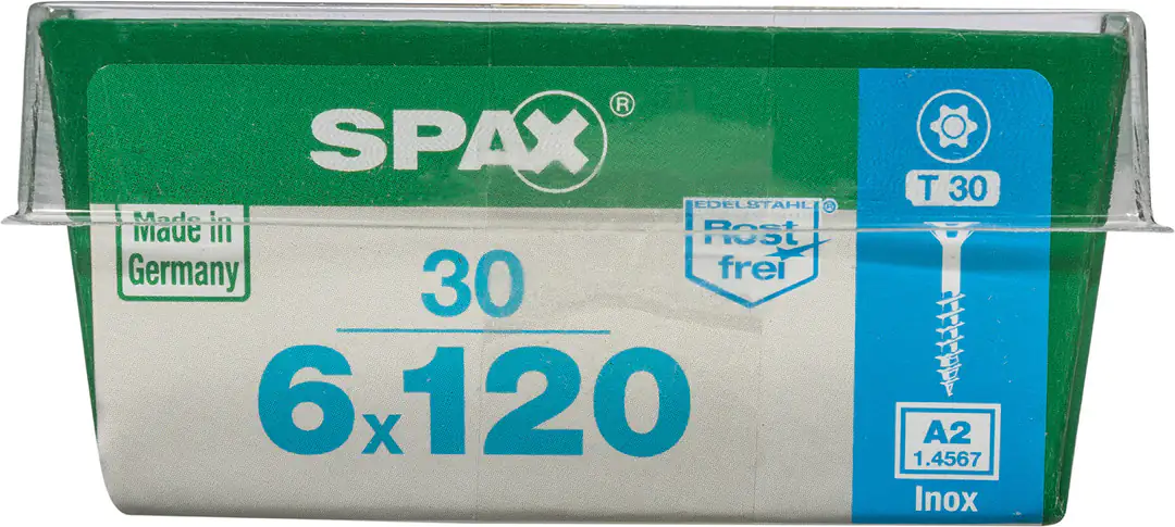 Spax Universalschrauben 6.0 x 120 mm TX 30 - 30 Stk.