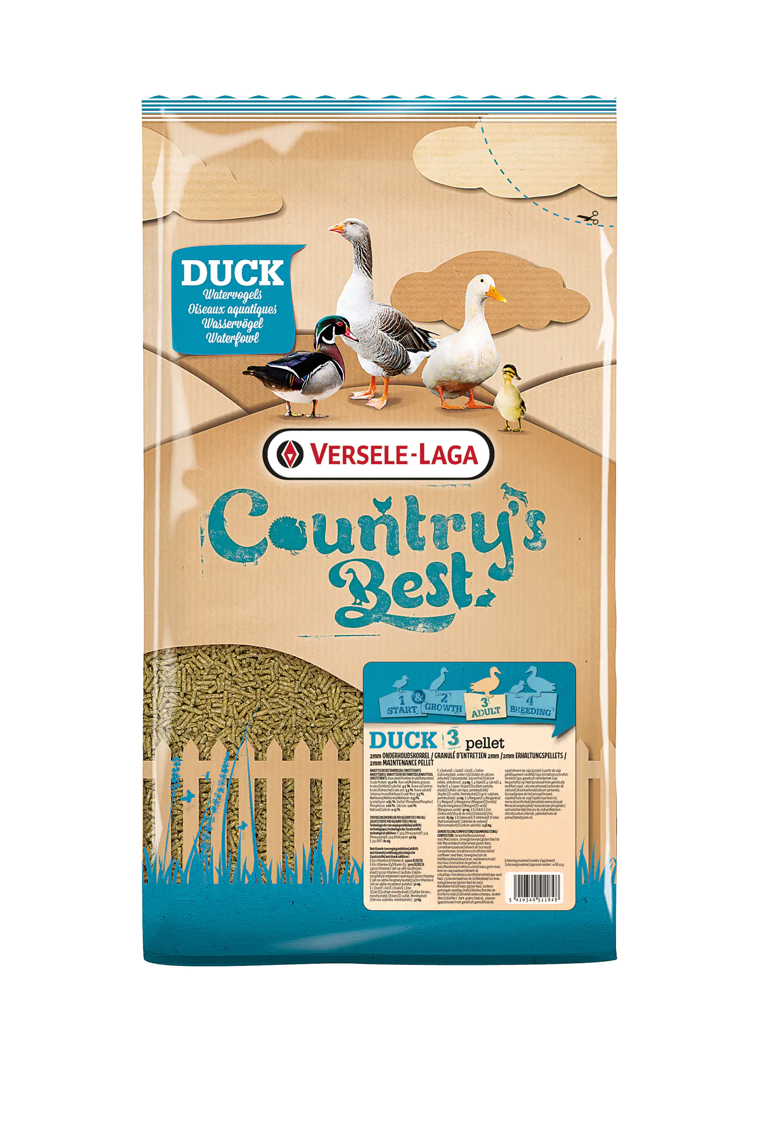Country's Best Duck 3 Pellet 5 kg