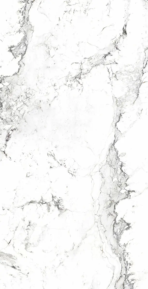 Wetwall Elite Wandpaneel  Romana Marble 120 x 242 cm mit abgerundeter Abschlusskante