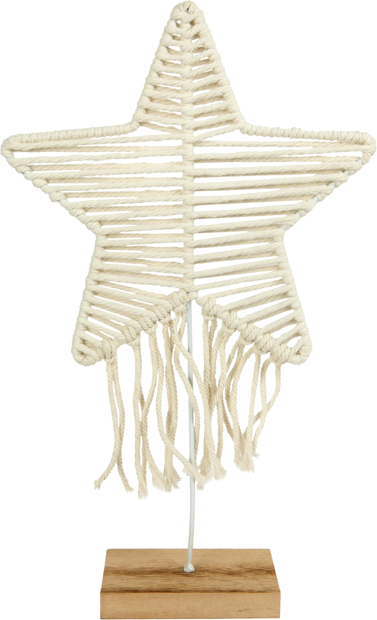 TrendLine Stern aus Stoff 25 x 8 x 40 cm