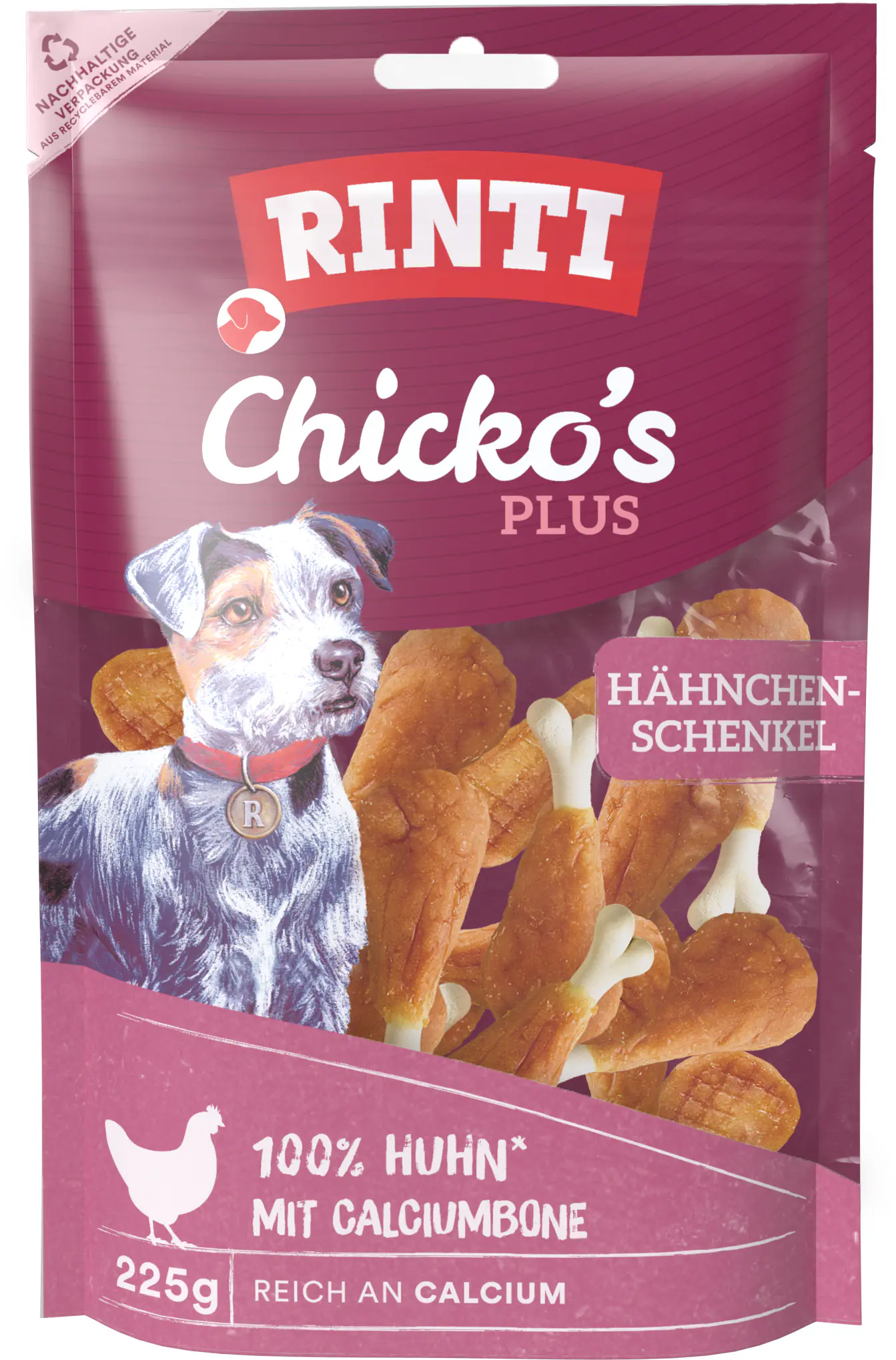 Rinti Hundesnack Chicko mit Huhn 225 g