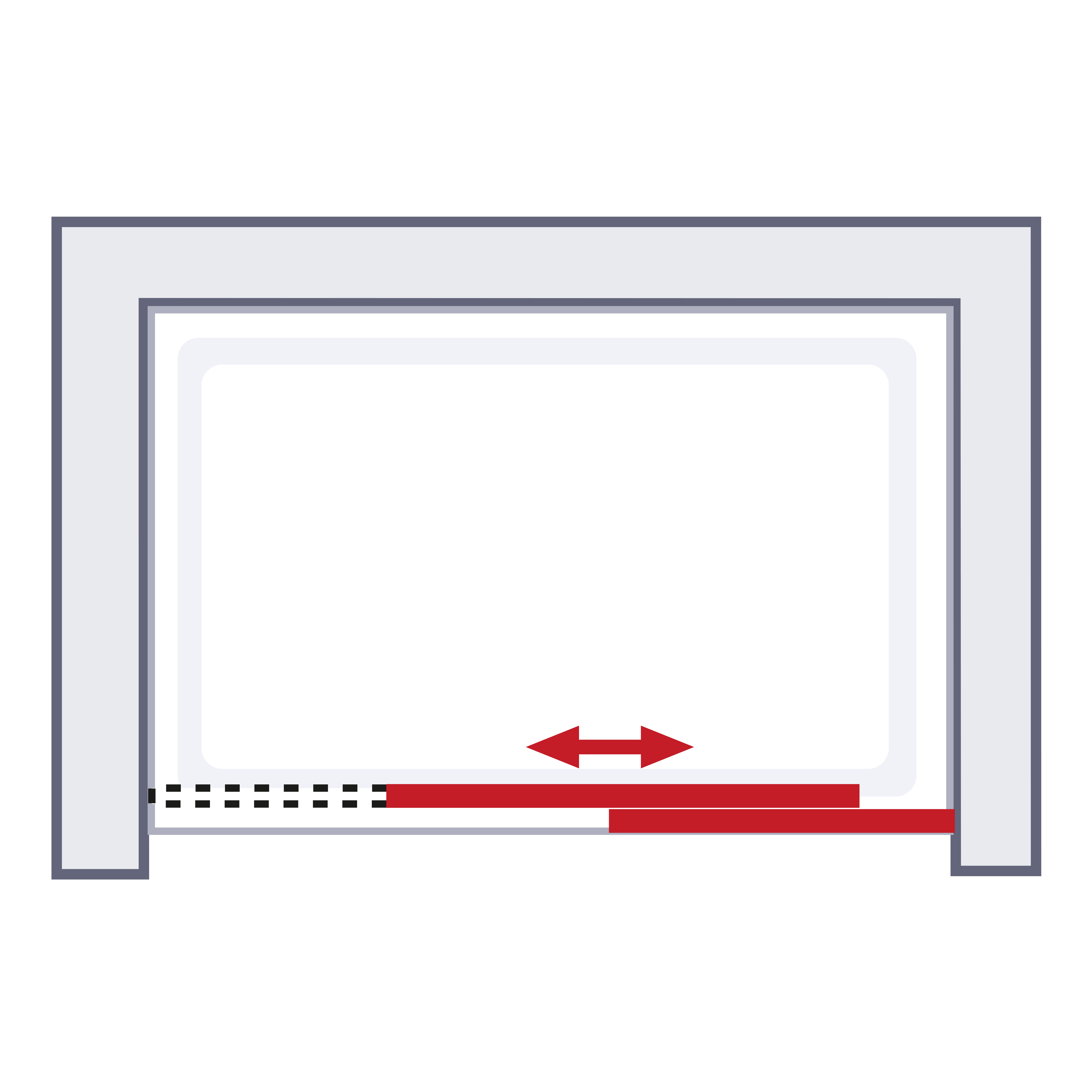 Schulte Schiebetür in Nische Alexa Style 2.0 120 x 200 cm mattschwarz