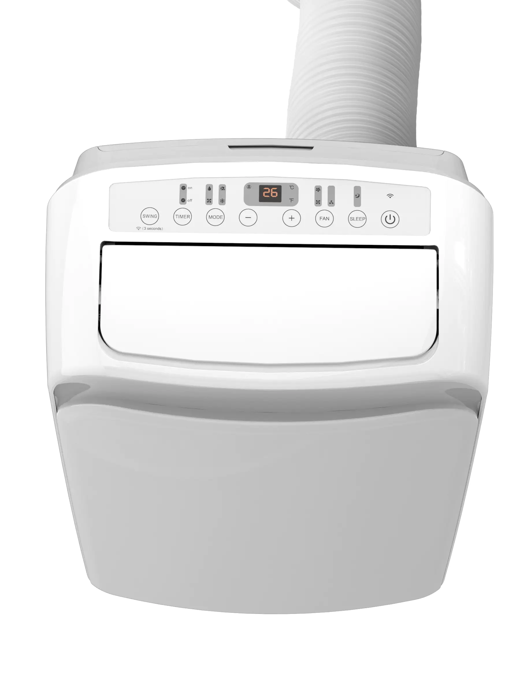 4048164107407_4 Midea Mobiles Klimagerät Eco Friendly 9.000 BTU / 5, 33 m², WiFi