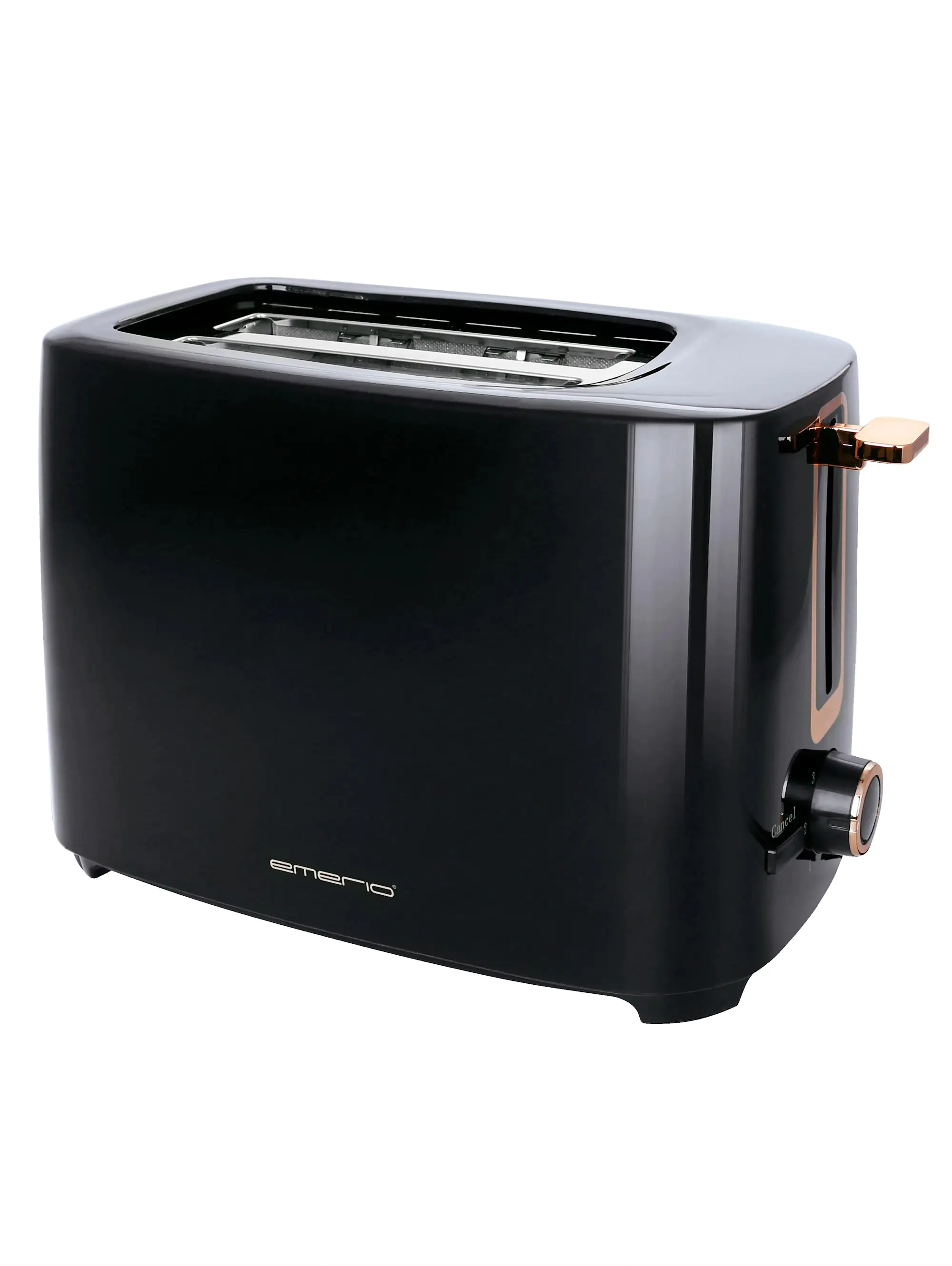 Emerio Toaster TO-12513, 1700 Watt, 2 Scheiben, schwarz