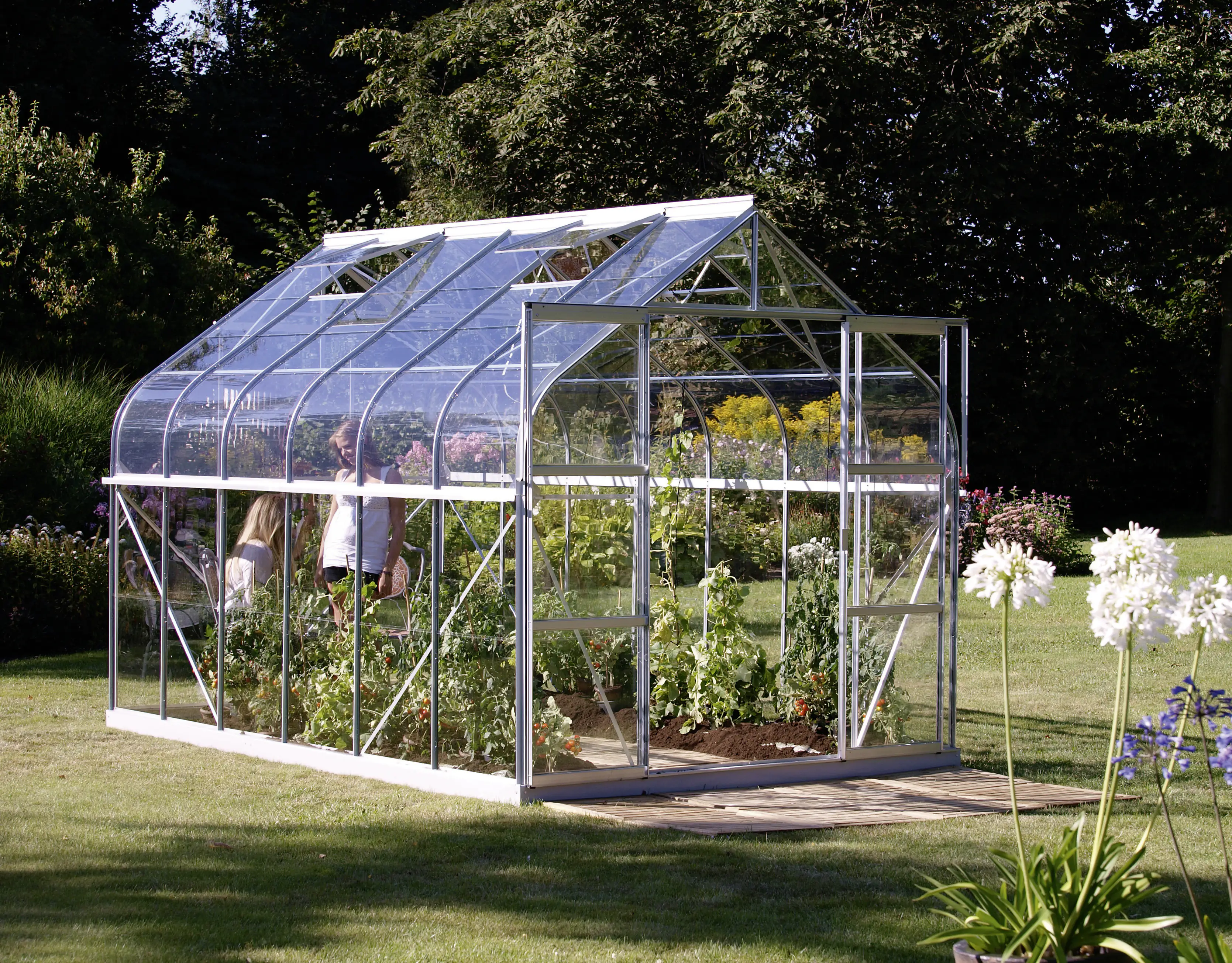 4005717205041 Vitavia Gewächshaus Dione 9900 264 x 383 cm 3 mm Sicherheitsglas