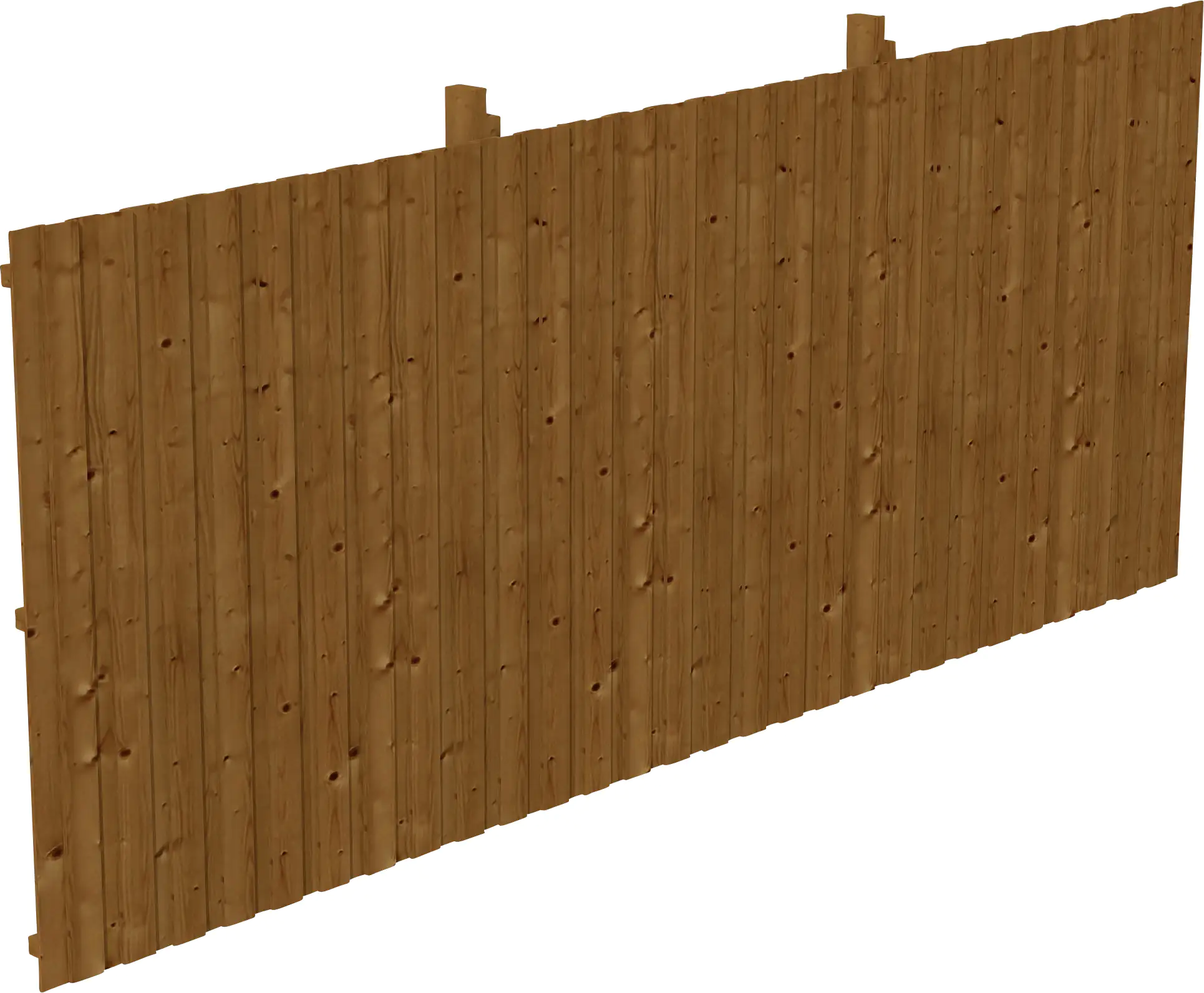 SKAN HOLZ Rückwand Deckelschalung 550 x 220 cm Fichte