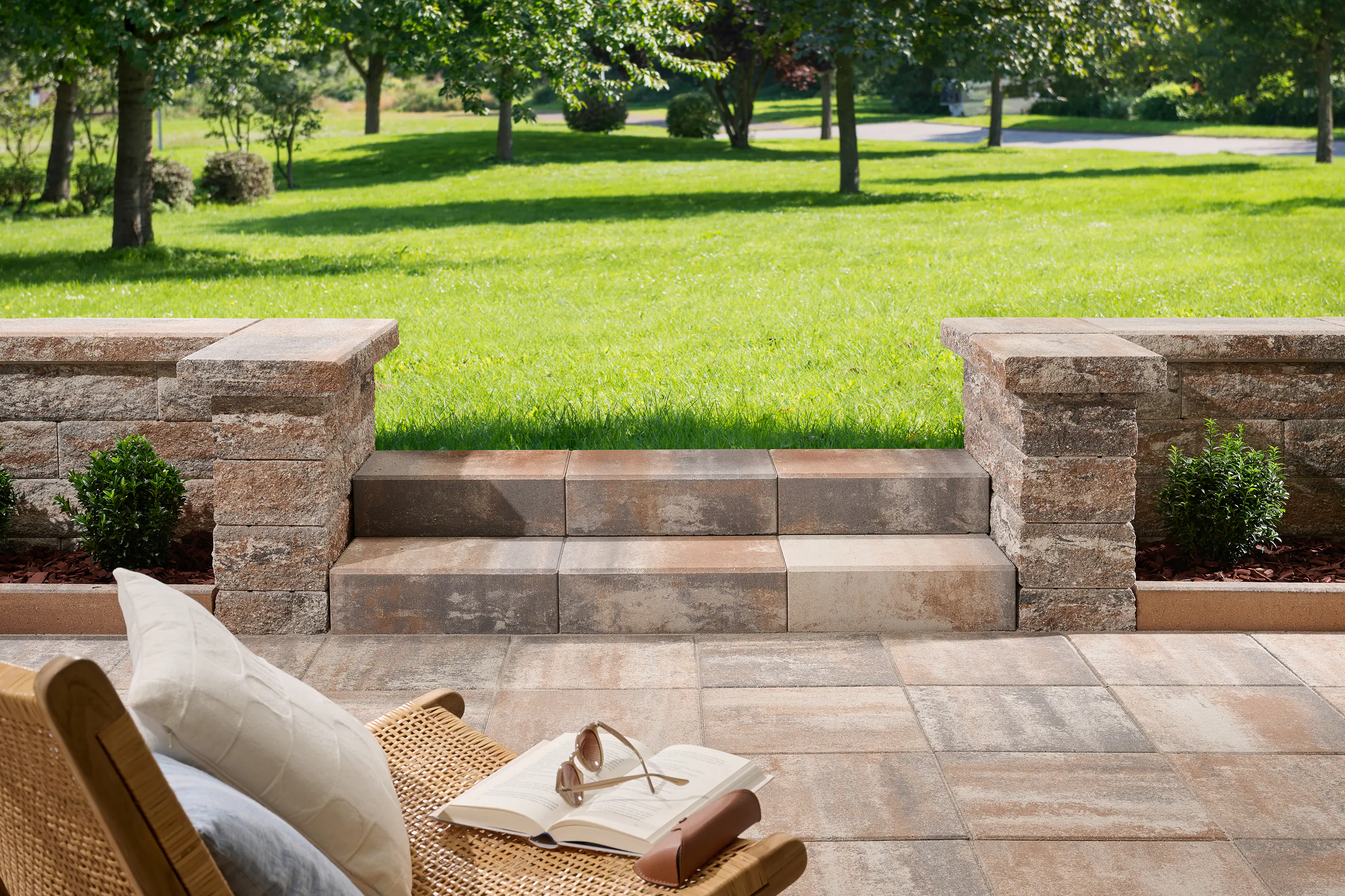 Kann Blockstufe 50 x 34 x 15 cm jura-nuanciert