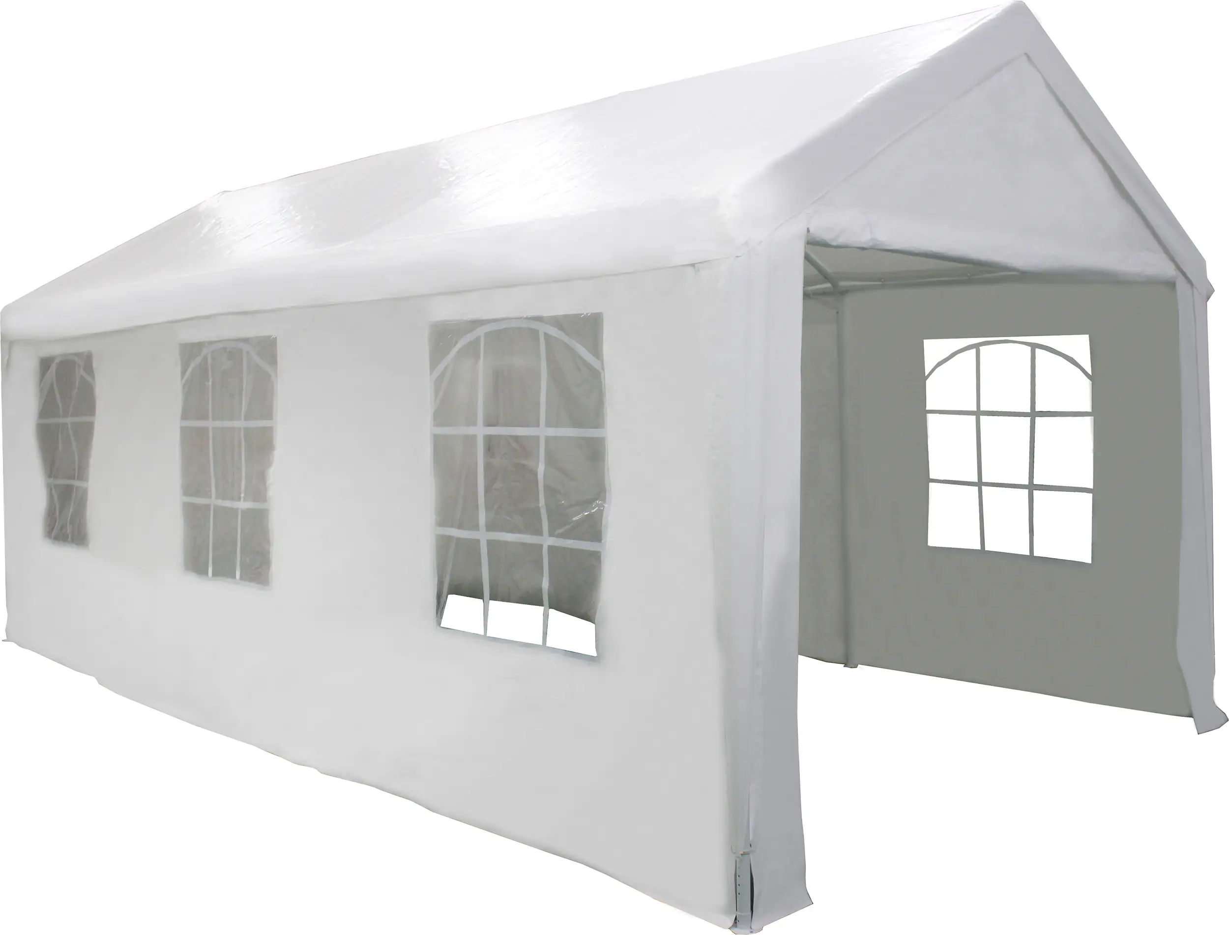 Primaster Großraumzelt 400 x 800 cm weiß