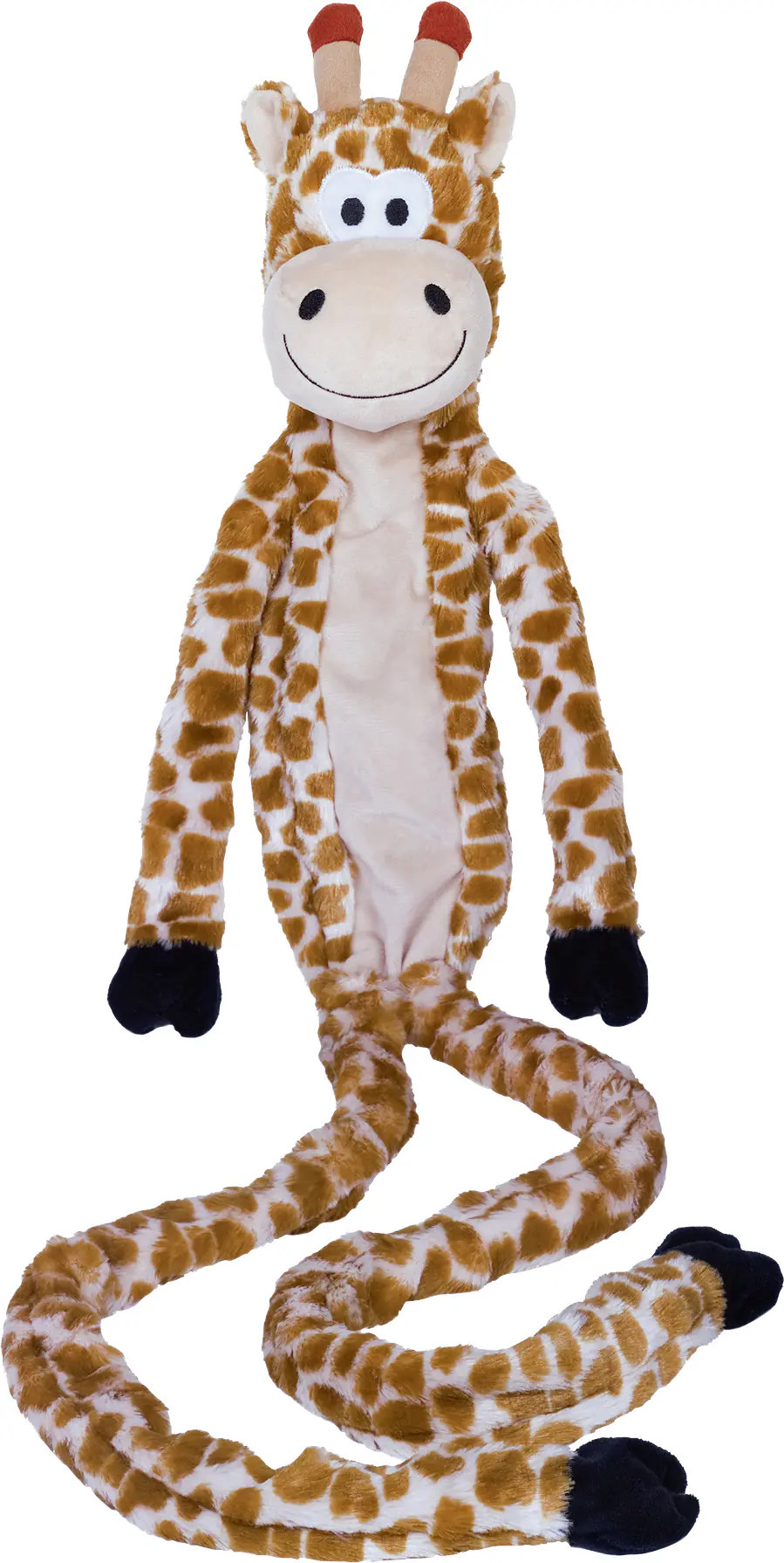 Nobby Plüsch Giraffe lang mit Seil innen 113 cm