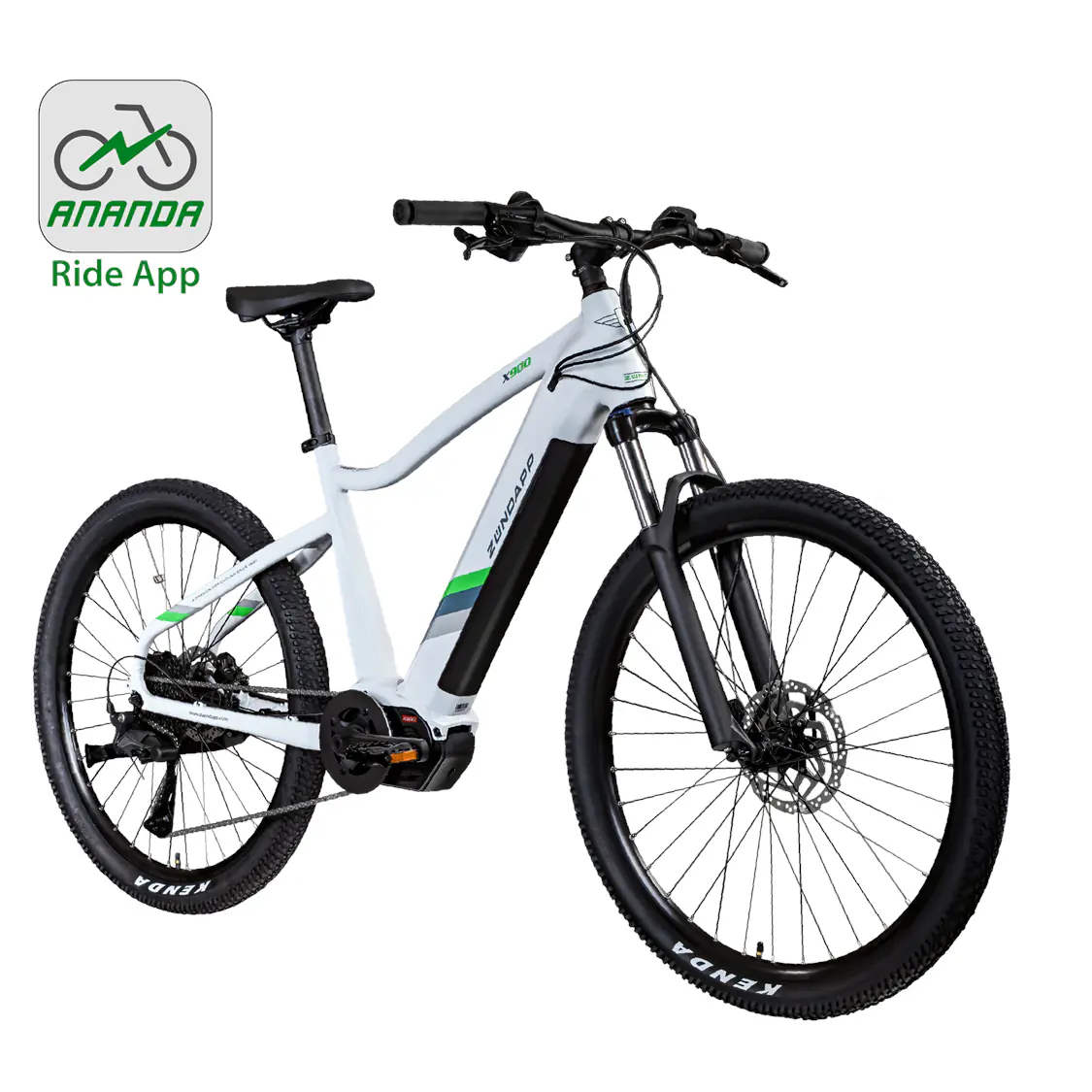 Zündapp E-Bike MTB X900 27,5 Zoll 10-Gang 733 Wh weiß Zündapp E-Bike MTB X900 27,5 Zoll 10-Gang 733 Wh weiß