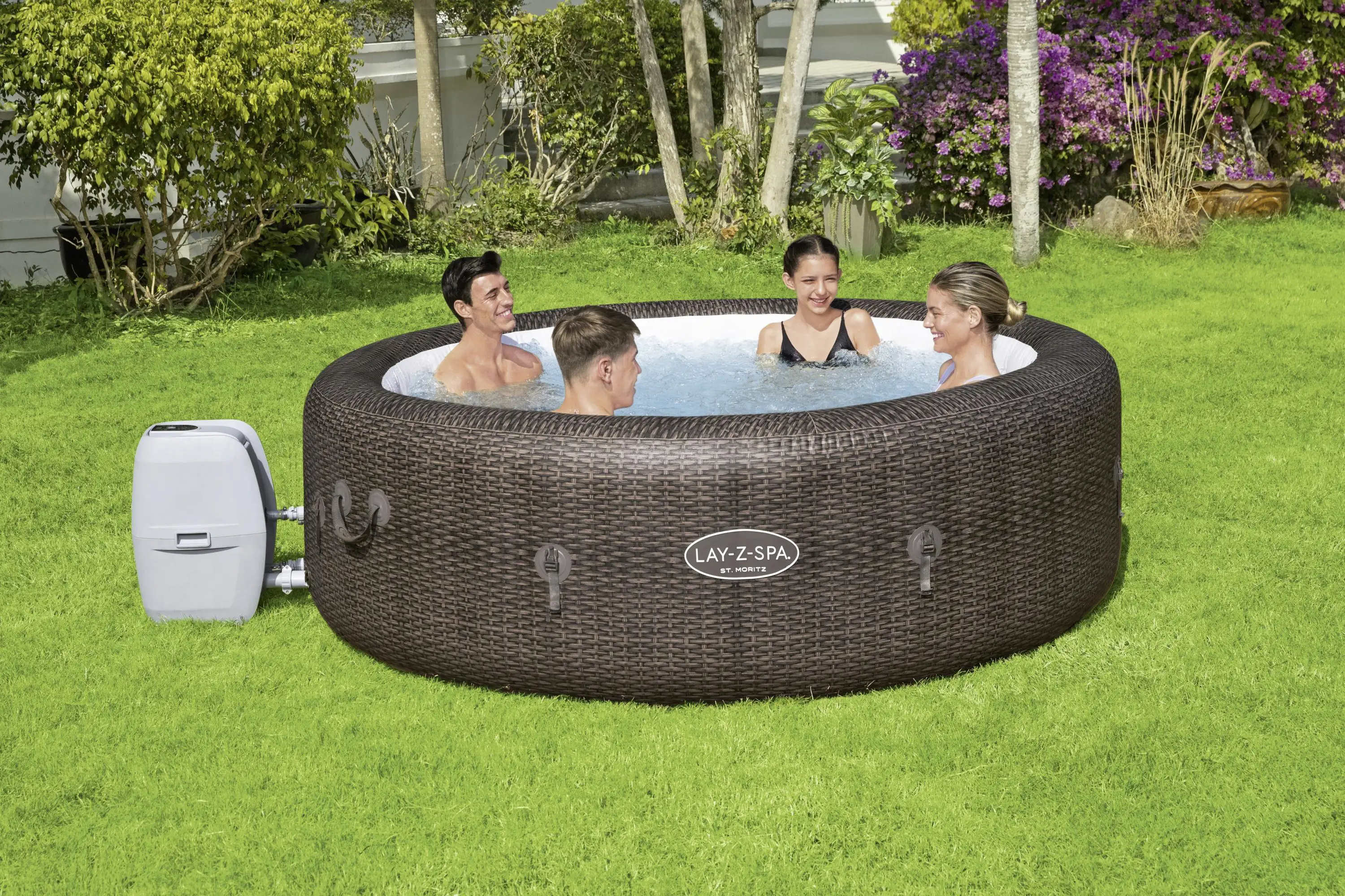 6942138975932_2658497 Bestway LAY-Z-SPA Whirlpool St. Moritz AirJet 216 x 71 cm