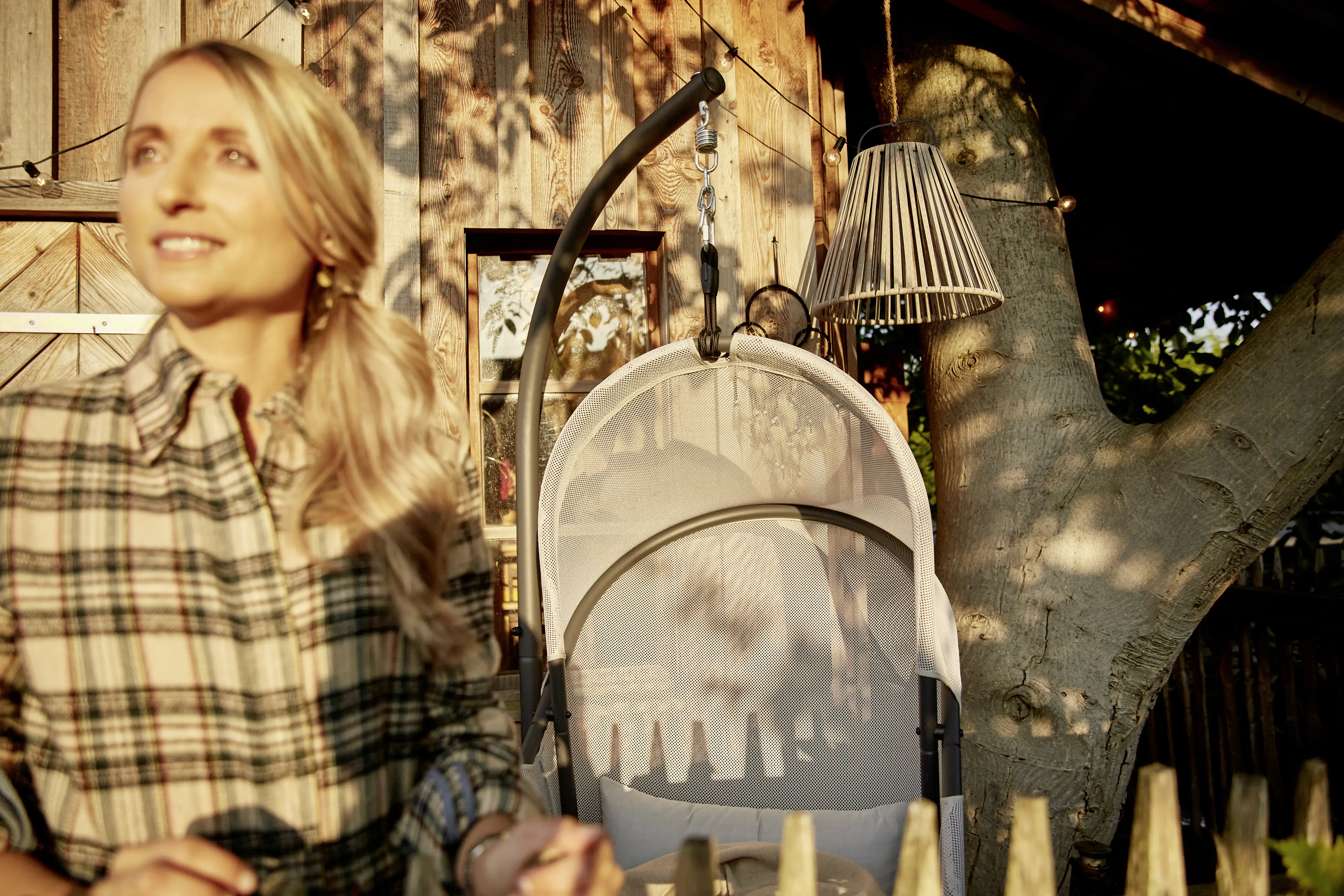 Siena Garden Hängesessel Yobaya Easy Grey