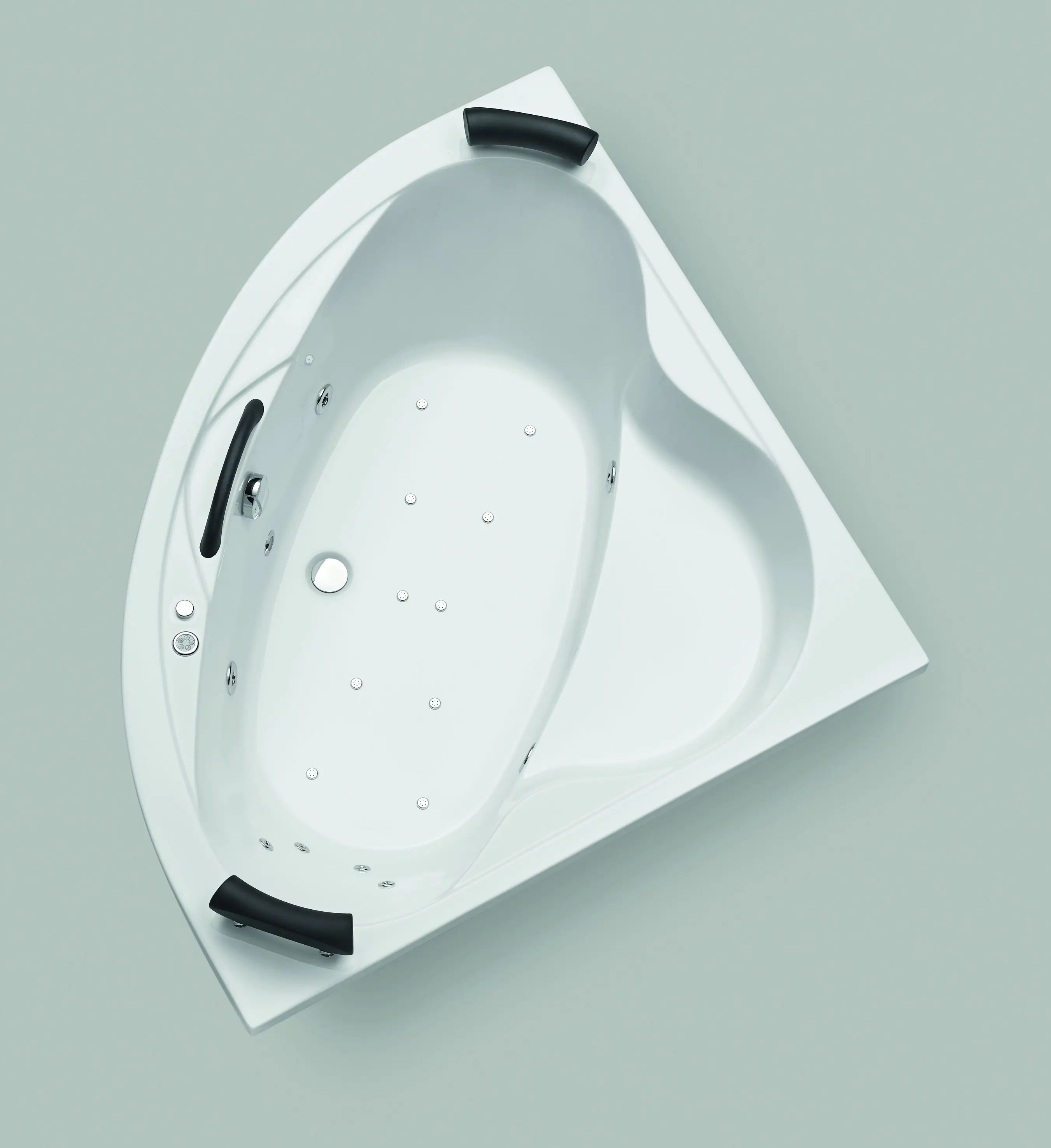 Ottofond Whirlpool-Komplettset Siam 140 cm, weiß