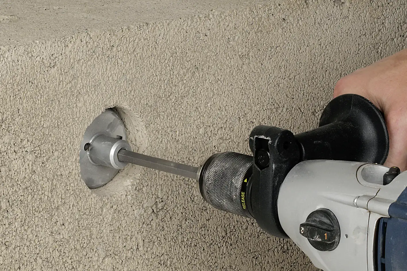 Wolfcraft Zentrierbohrer Ø 8 x 220 mm für Hartmetall Bohrkrone