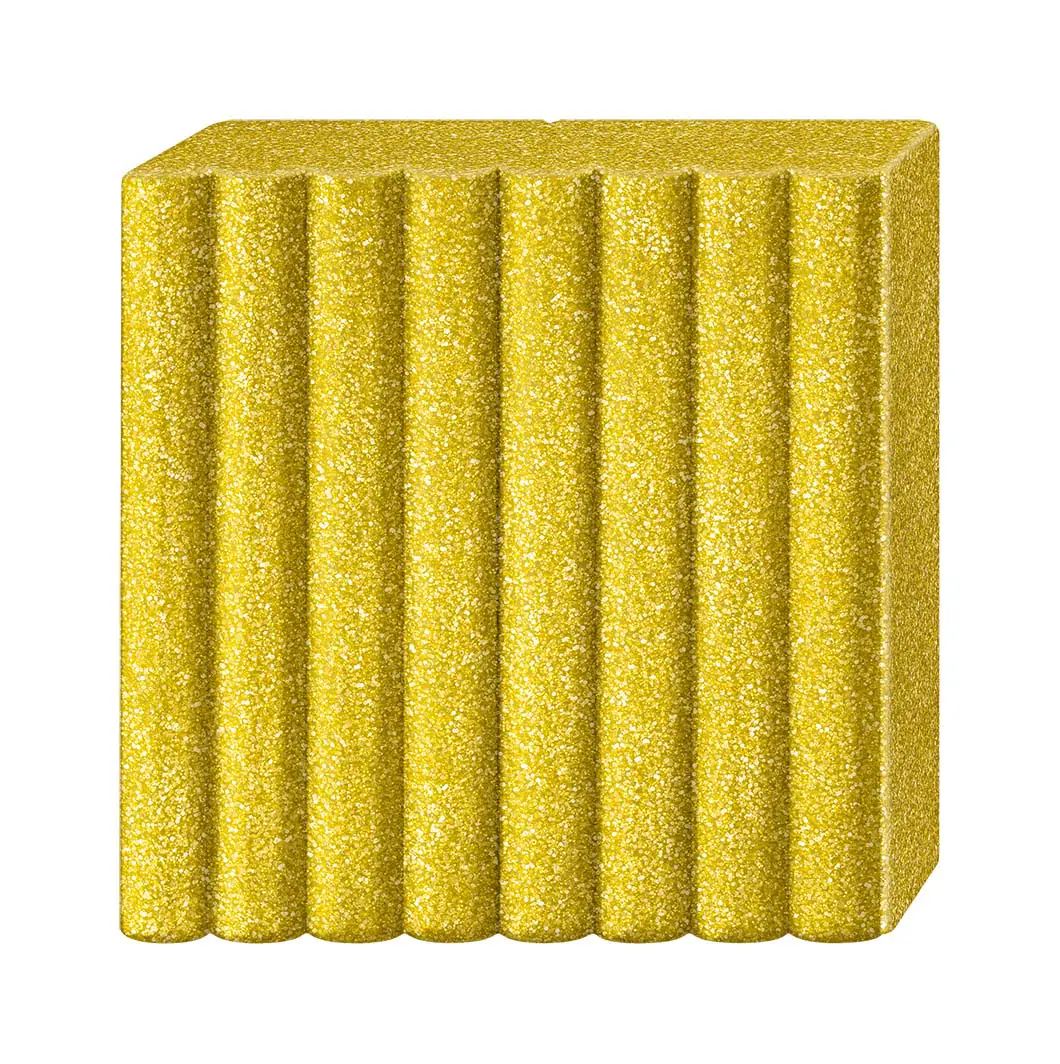 FIMO Effect Modelliermasse glitter gold 57 g