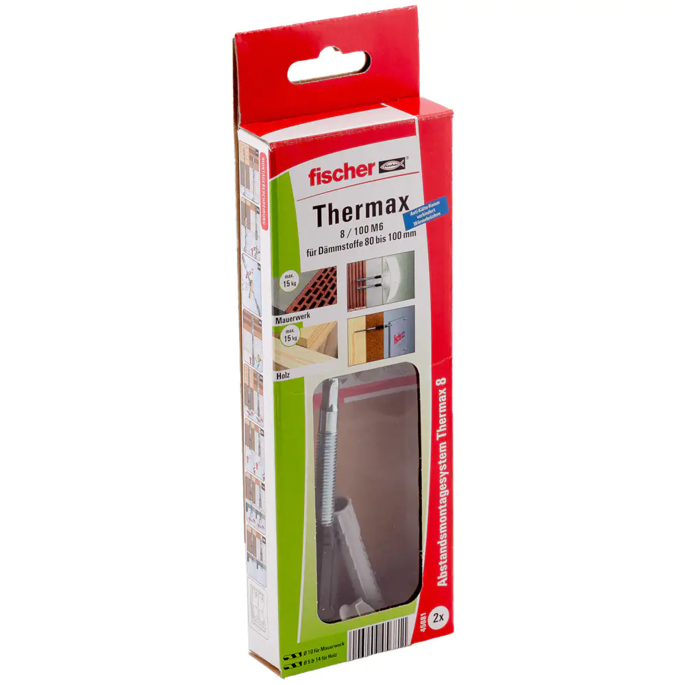 Fischer Dämmstoffdübel Thermax 8.0 x 100 mm - 2 Stück