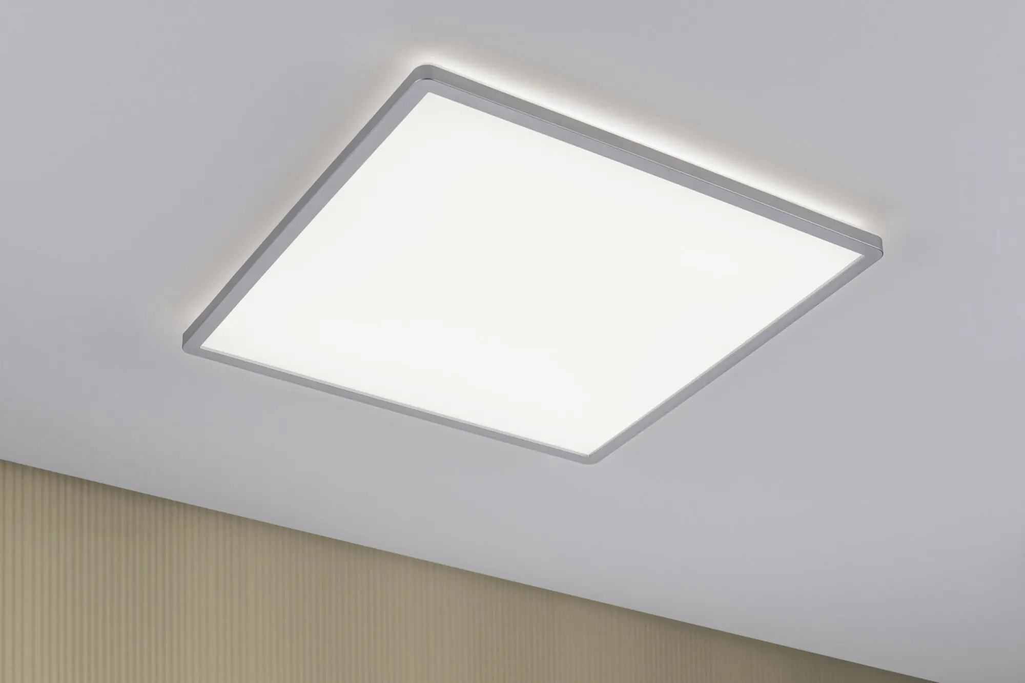 Paulmann LED Panel Atria Shine chrom-matt 42 x 42 cm neutralweiß dimmbar