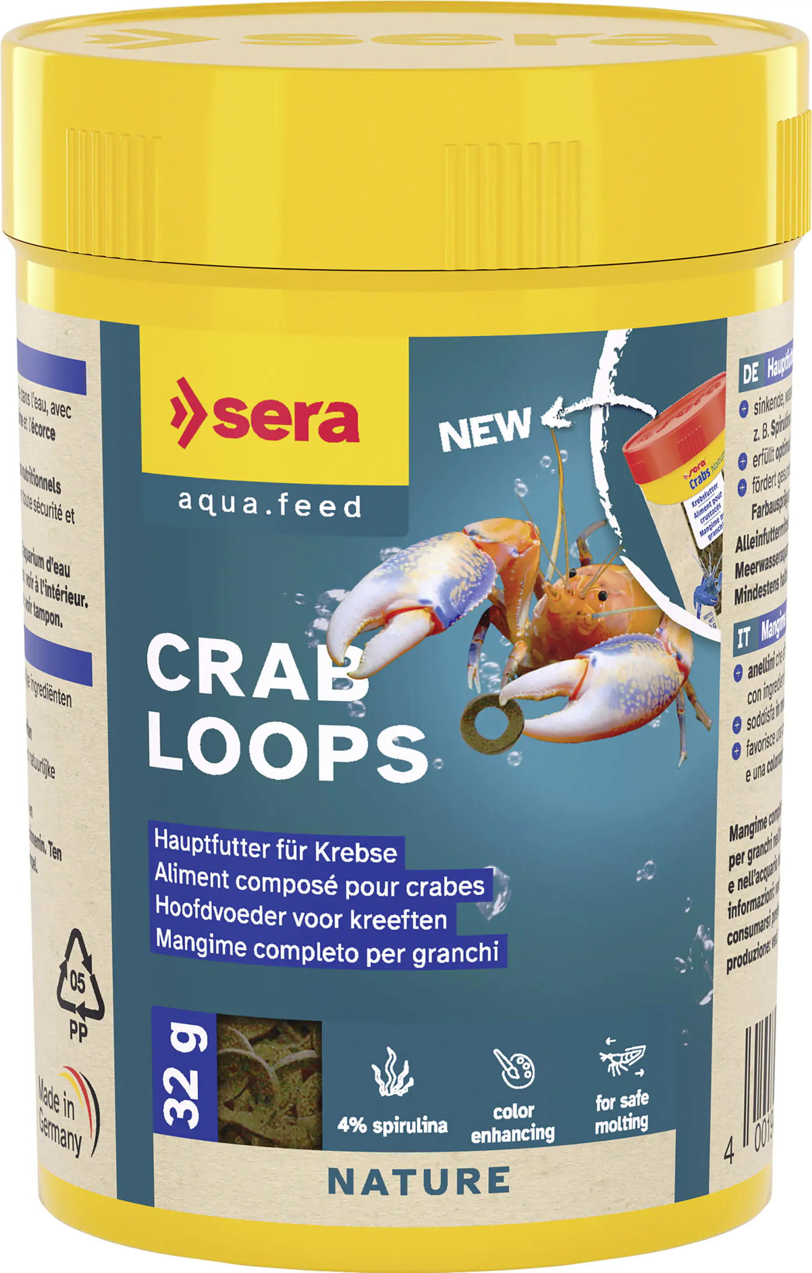 Sera Krebsfutter Crab Loops 100 ml
