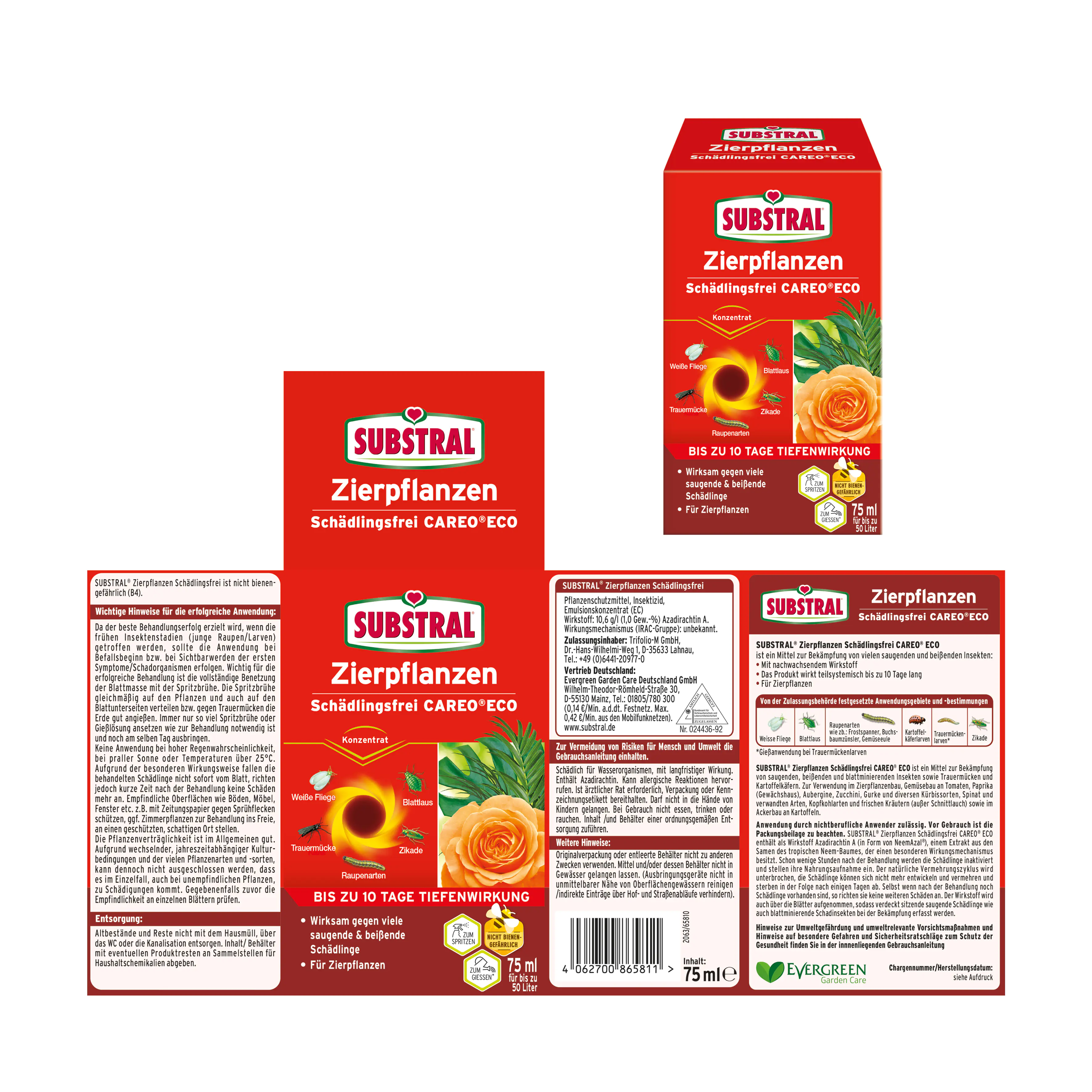 Substral Zierpflanzen Schädlingsfrei Careo Eco 75 ml