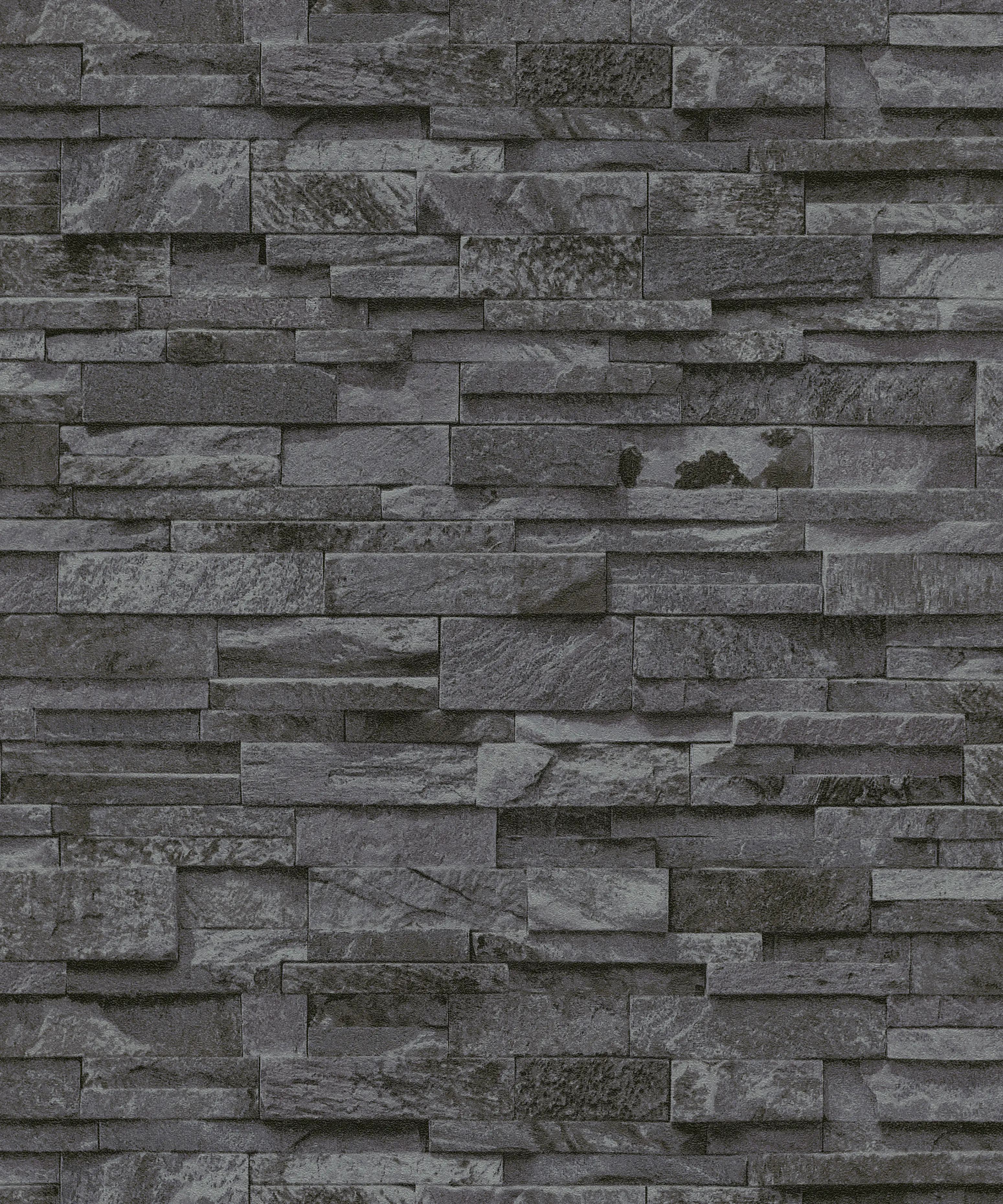 Erismann Vliestapete 02363-40 Stein schwarz 10,05 x 0,53 m