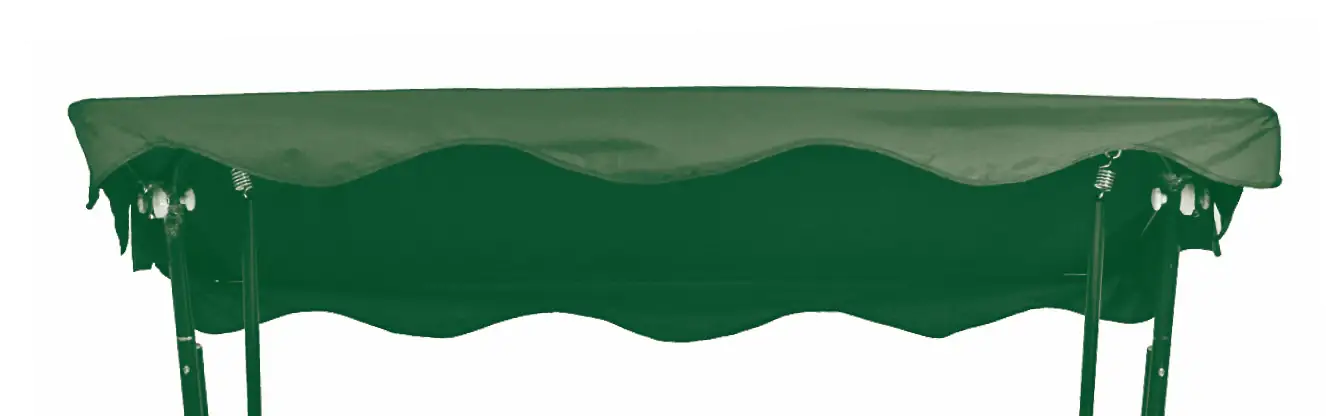 GO-DE Hollywoodschaukel Dachauflage grün