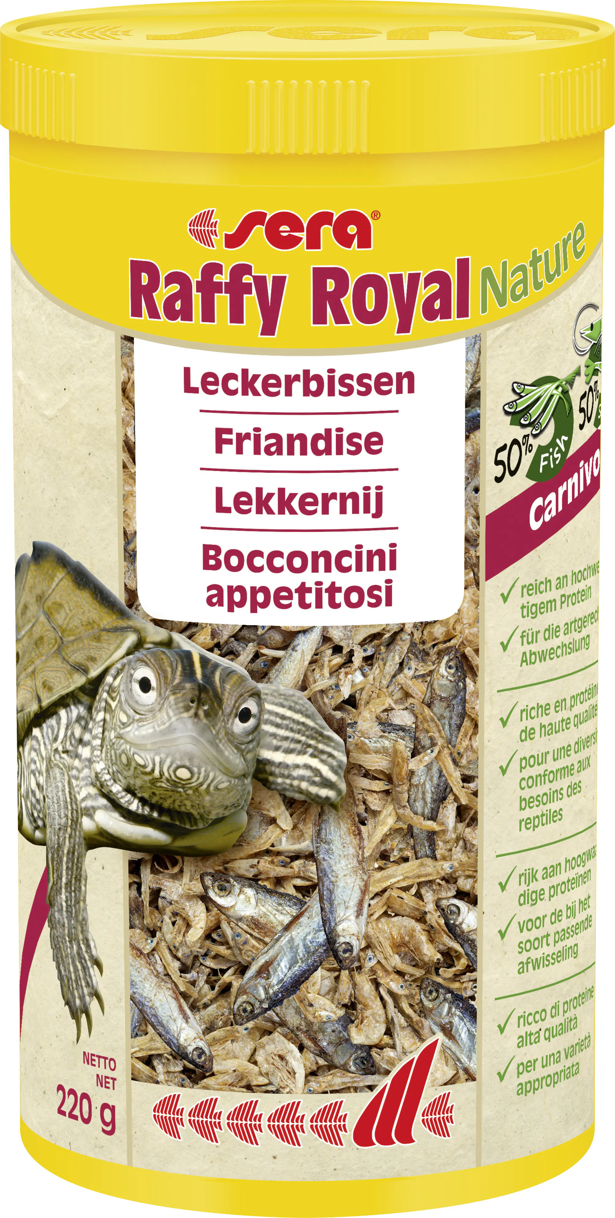 Sera Schildkrötenfutter Turtle Royal Snack 1 L