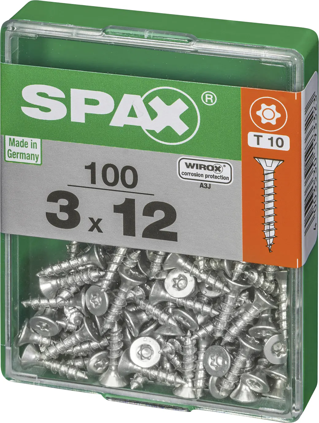 Spax Universalschrauben 3.0 x 12 mm TX 10 - 100 Stk.