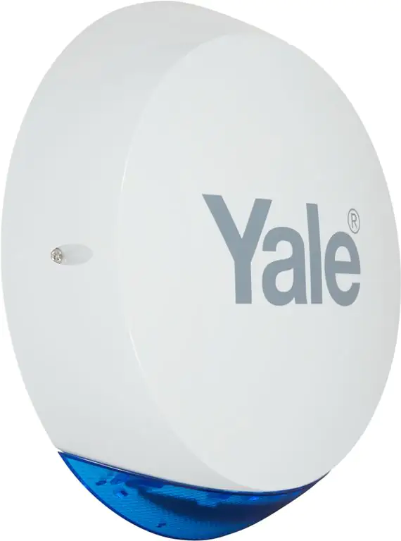 5052847099278_2 Yale Smart Living Außensirene Sync grau batteriebetrieben