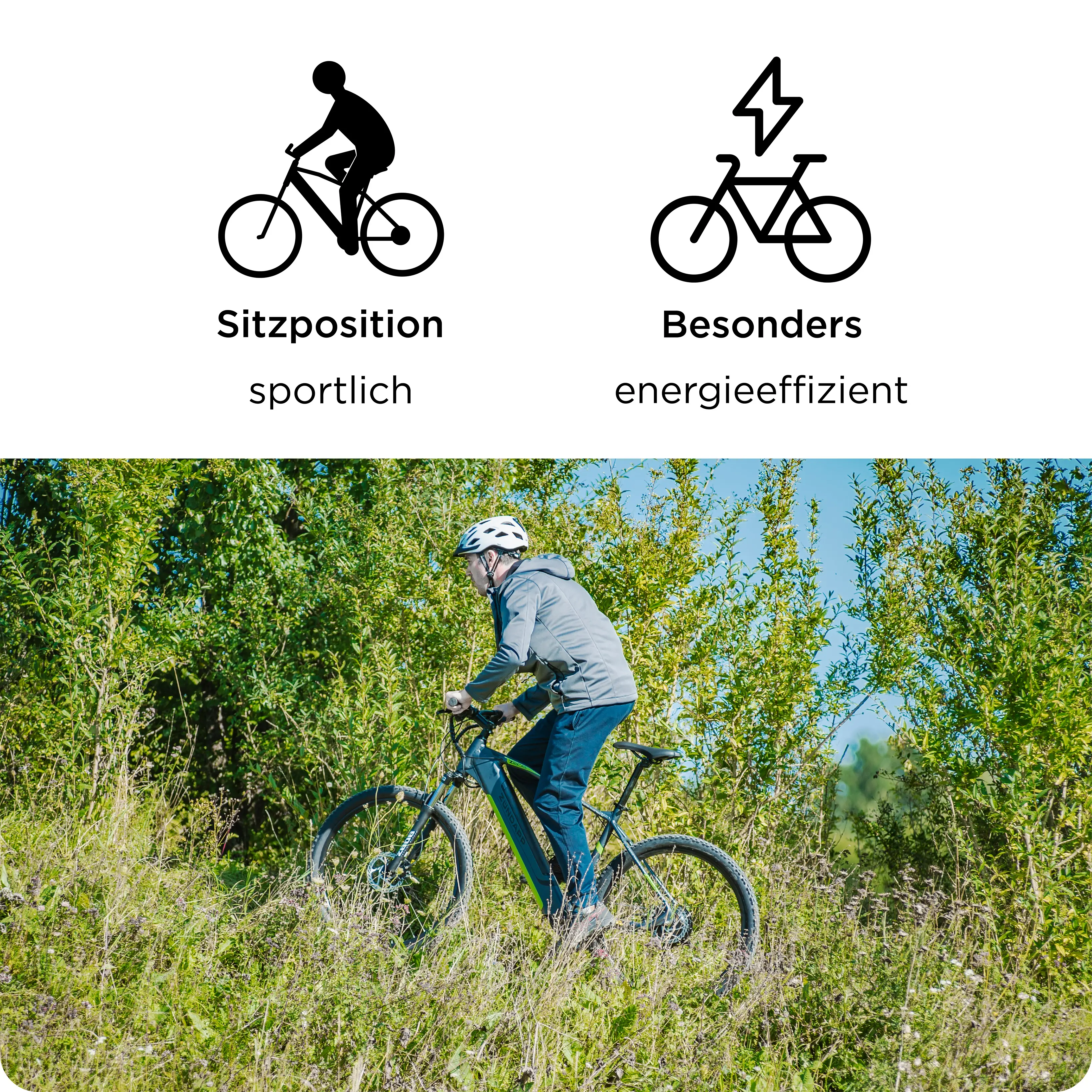 Zündapp E-Bike Z808 MTB 27,5 Zoll 10-Gang 550 Wh dunkelblau