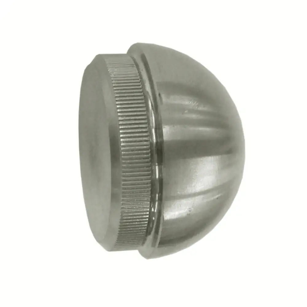 Treba E50 Gewölbte Endkappe Edelstahl Für Metallhandlauf Ø 4,2 cm x 0,2 cm