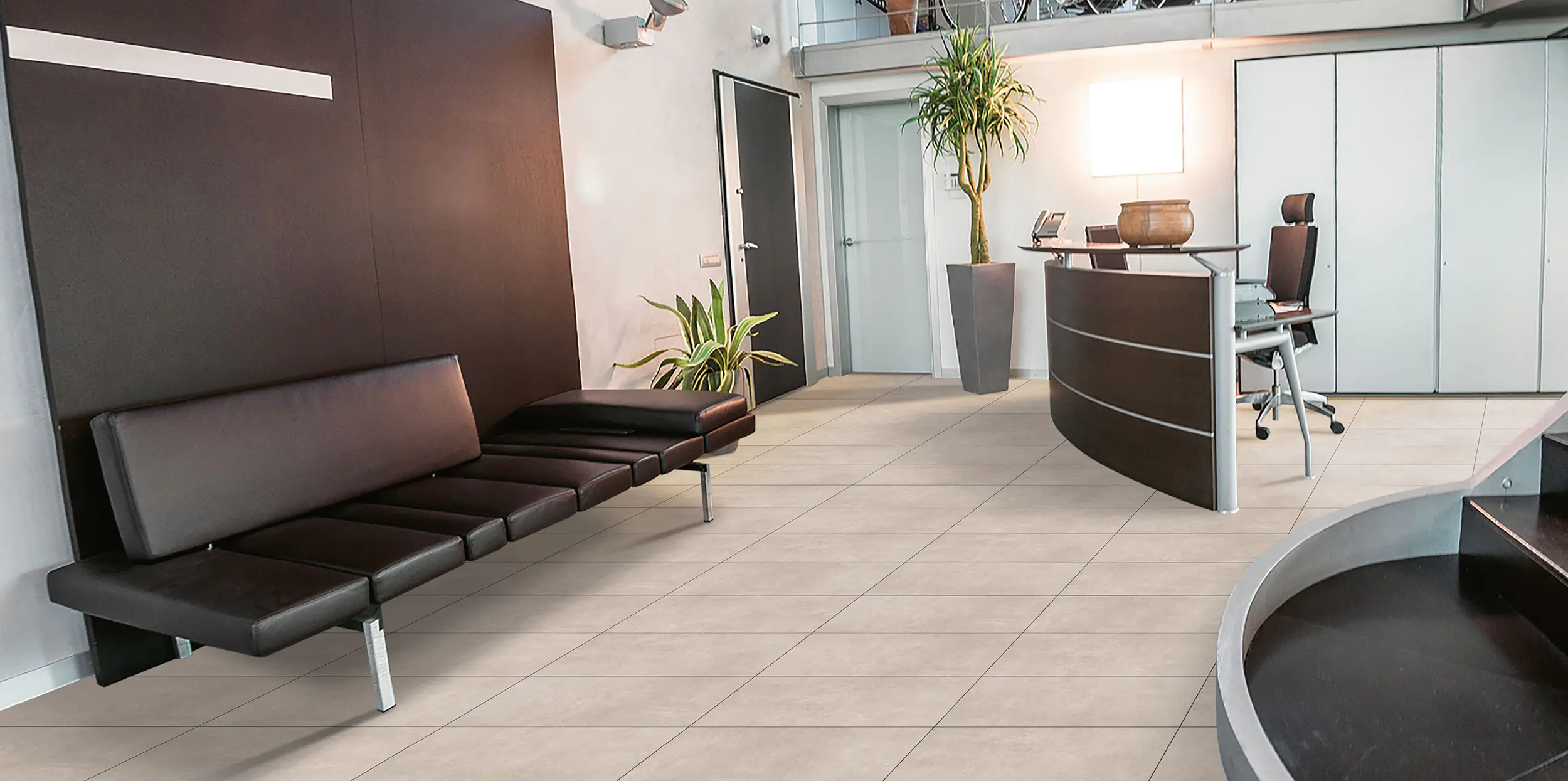 Bodenfliese Feinsteinzeug Base 30 x 60 cm grau-beige