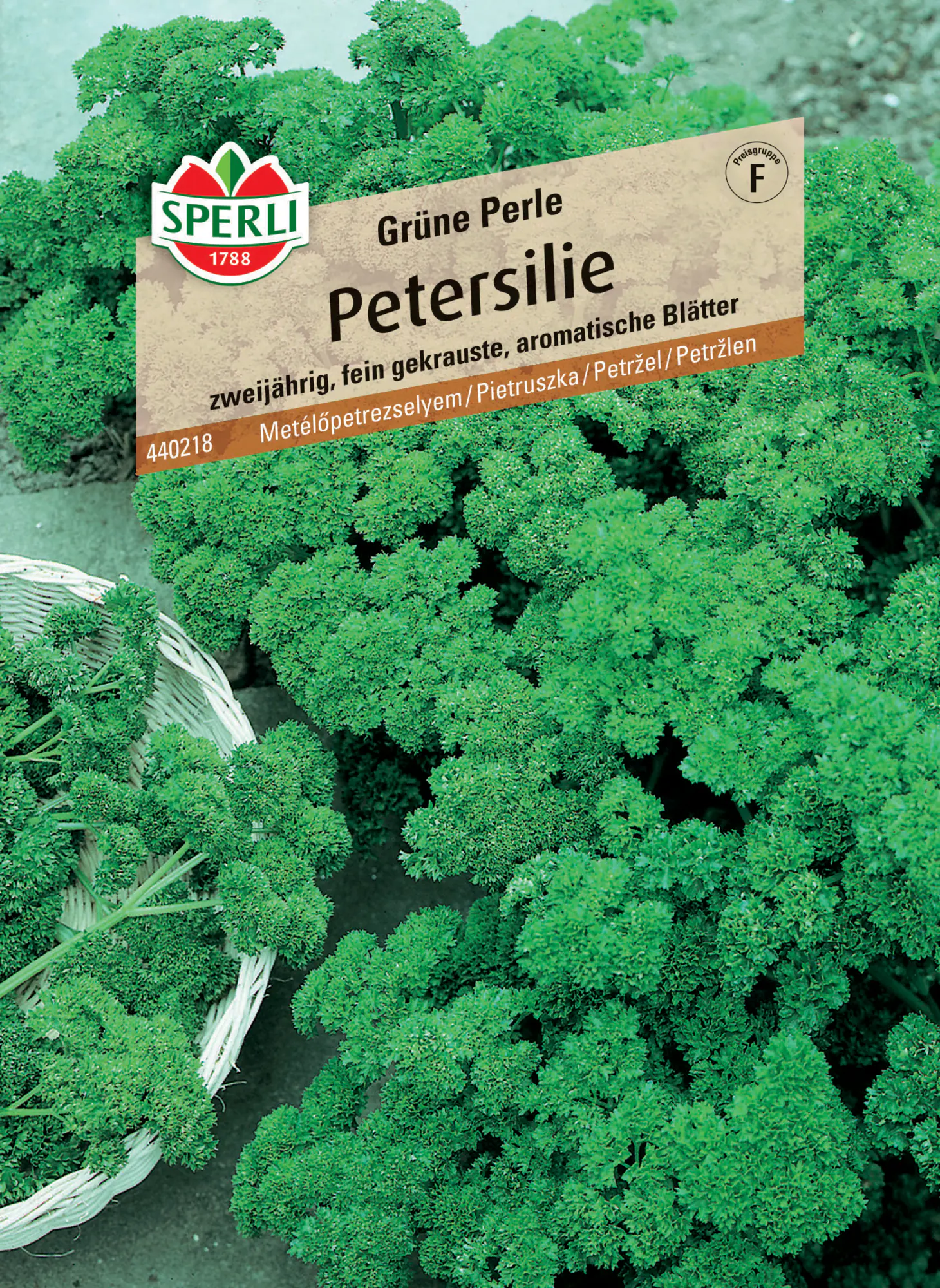 Sperli Petersilie Grüne Perle